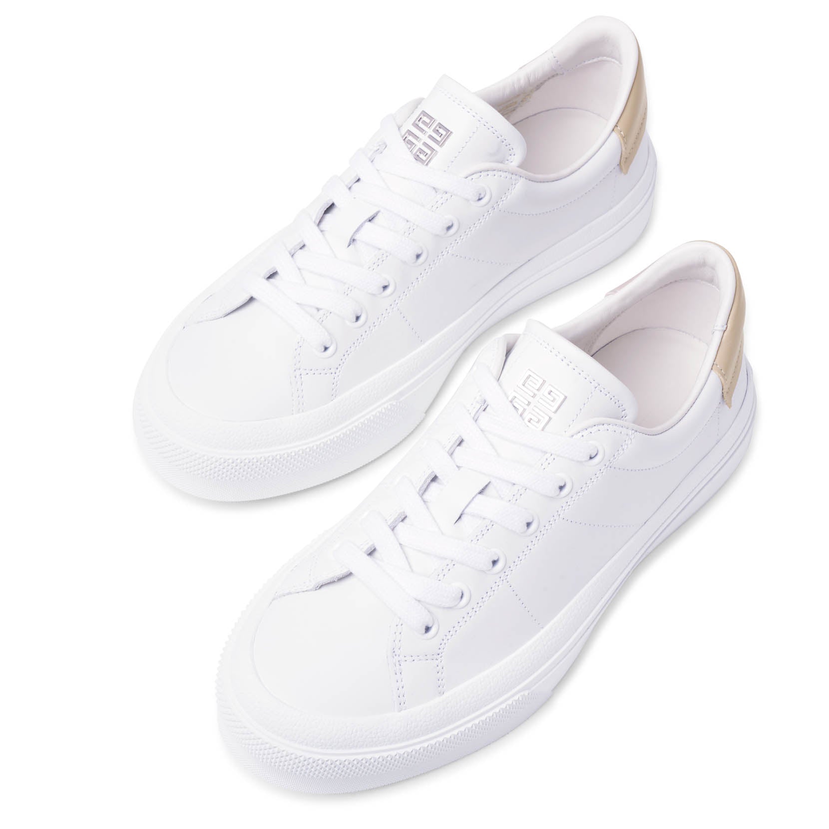 City sport white sneakers