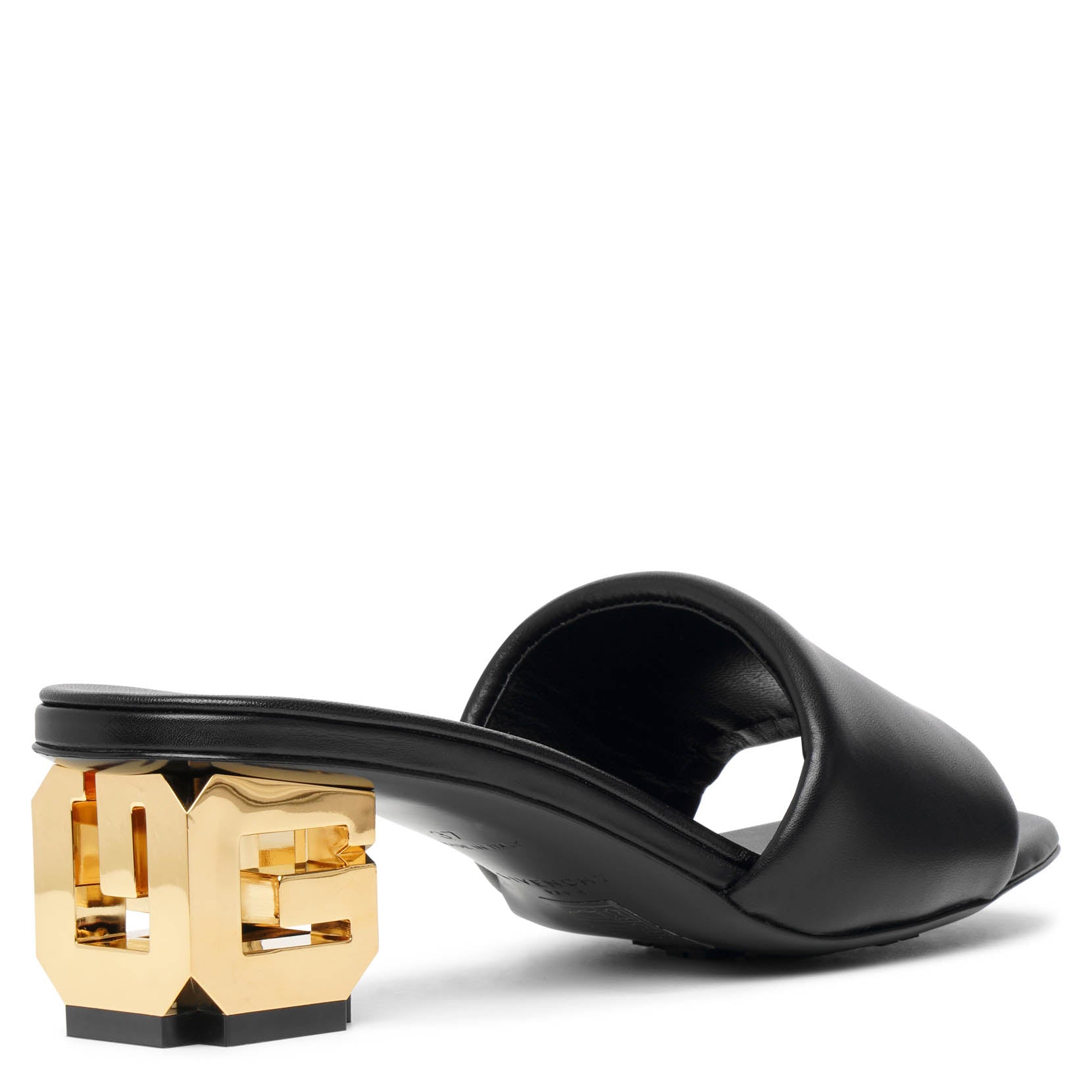 G Cube 45 black mule sandals