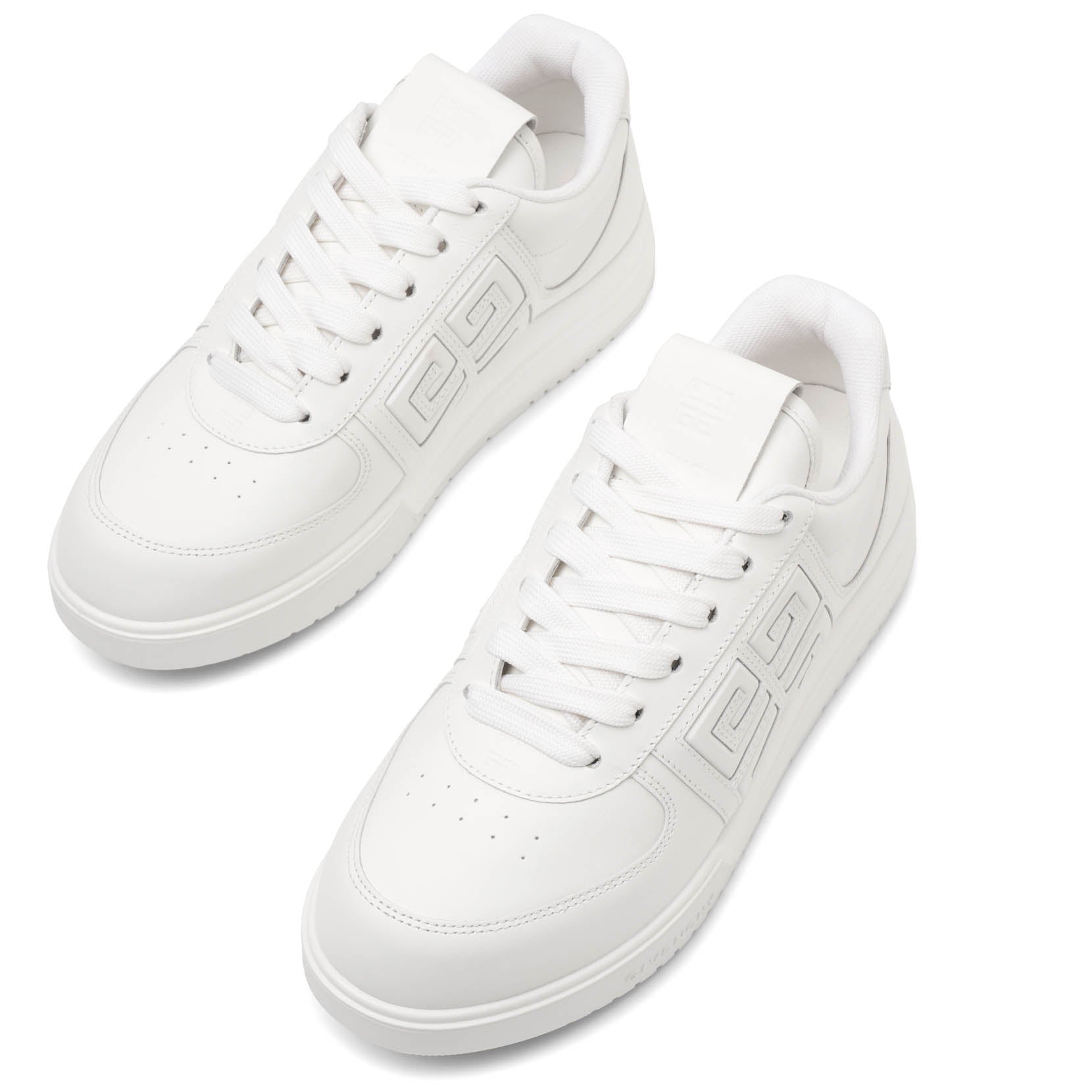 G4 low-top white sneakers