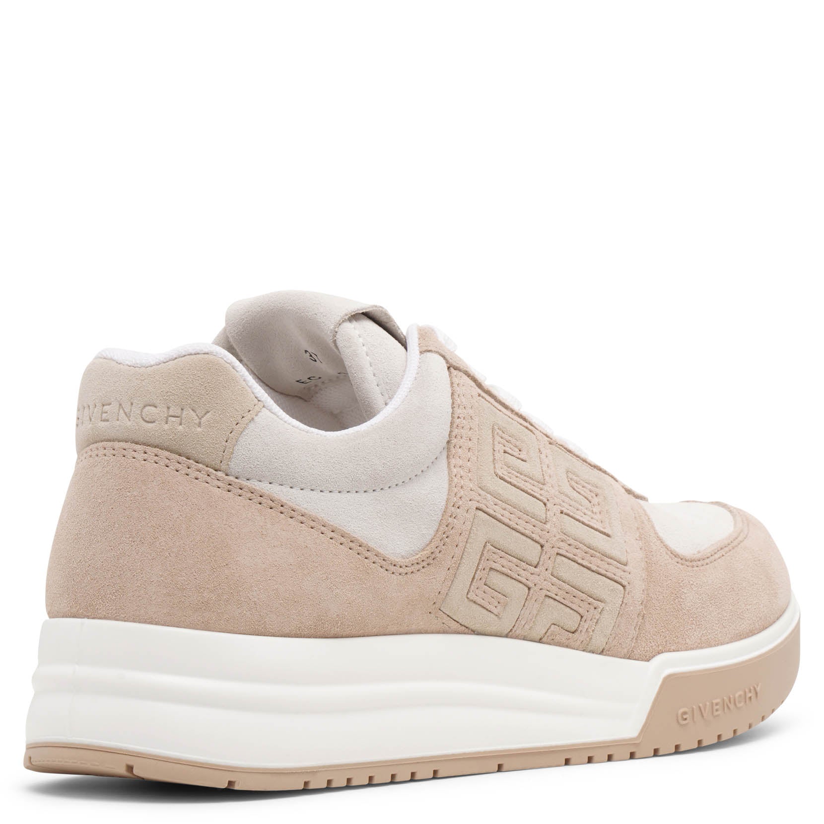 G4 low-top beige sneakers
