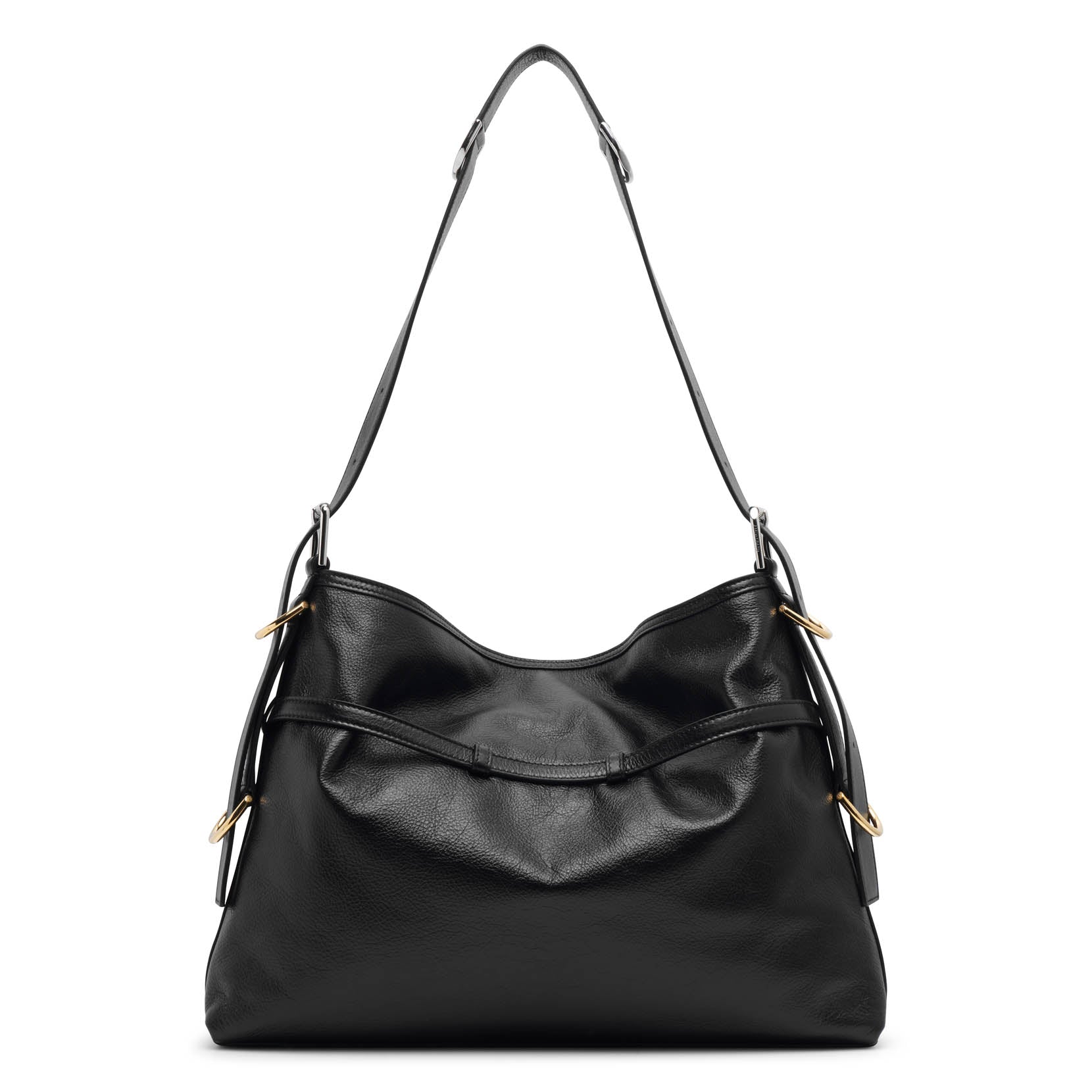 Voyou medium black shoulder bag
