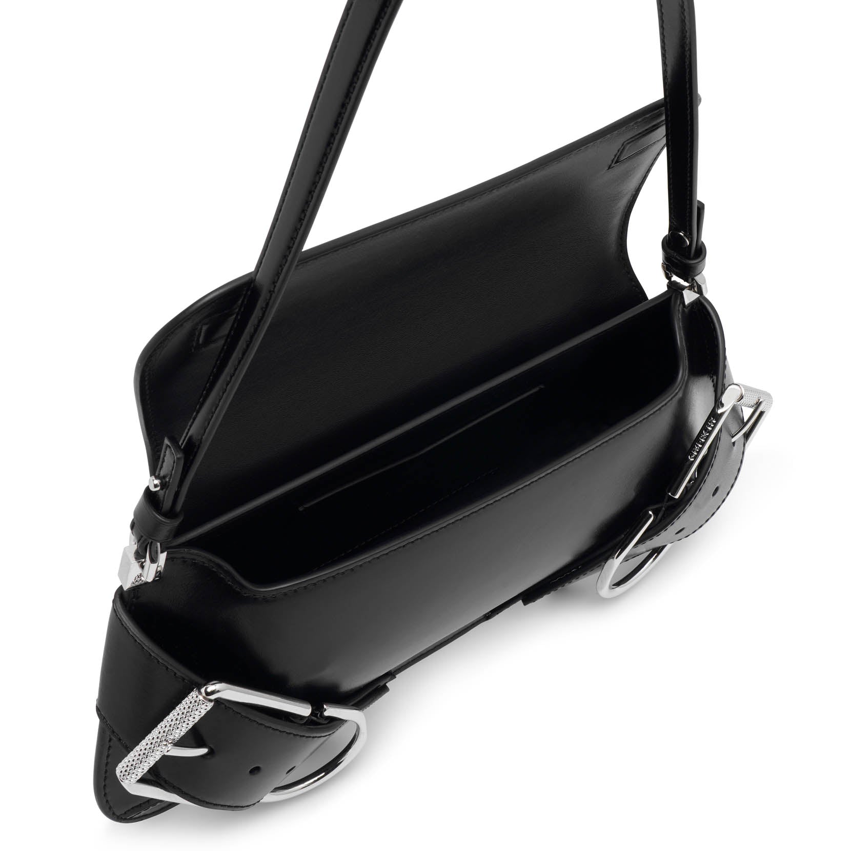 Voyou black shoulder bag