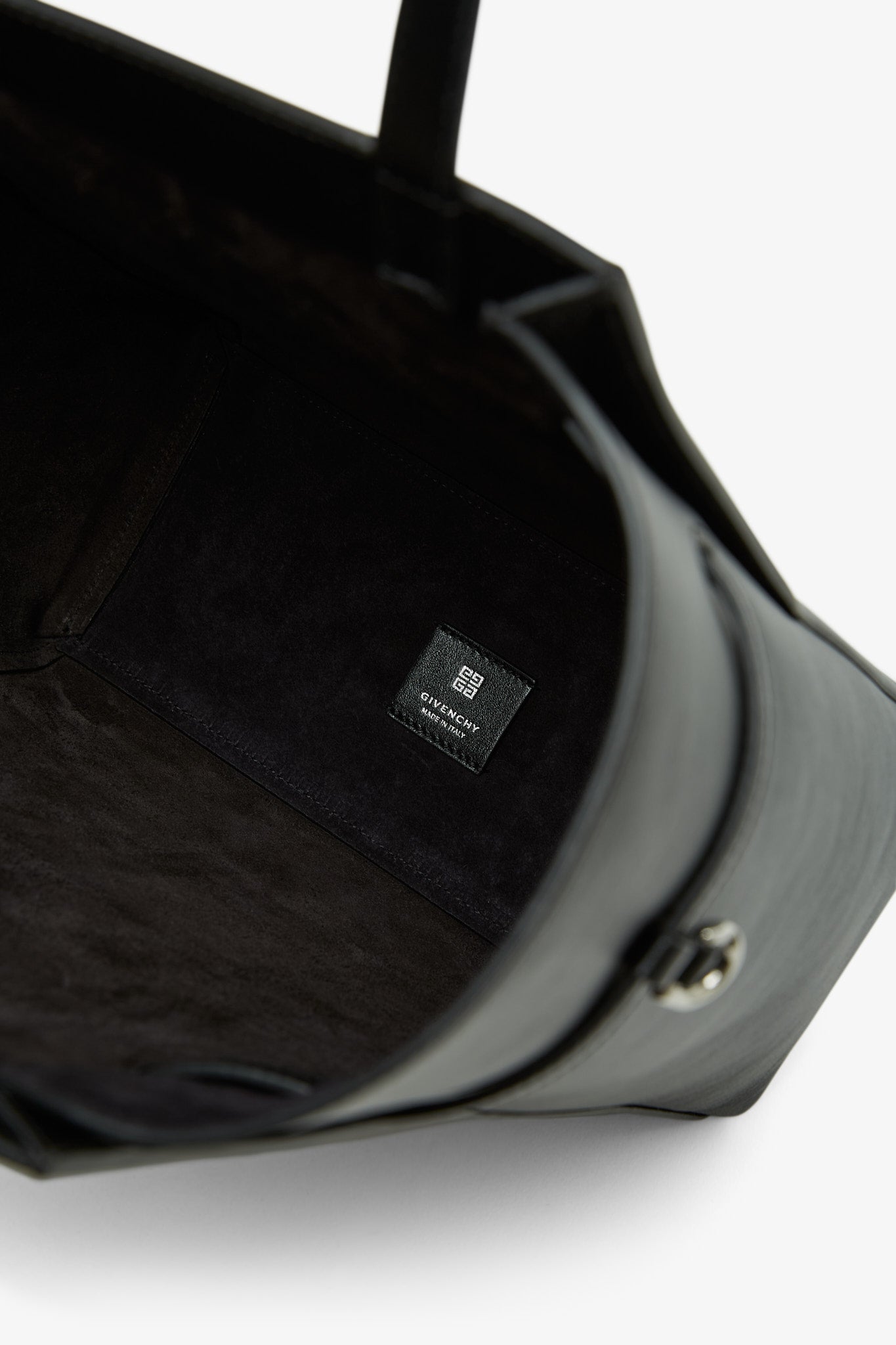 Voyou north-south medium black tote bag
