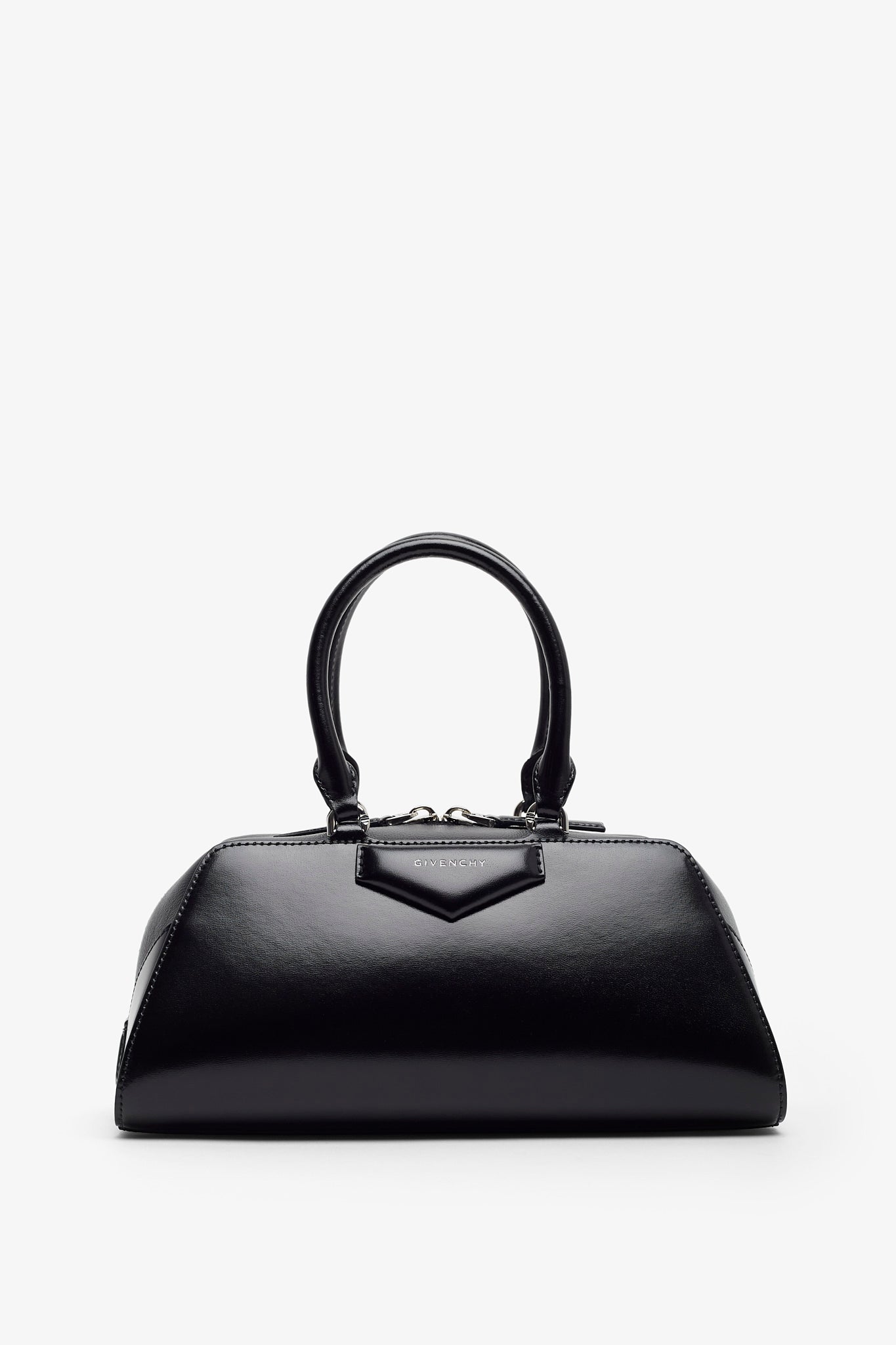 Antigona east west black small bag