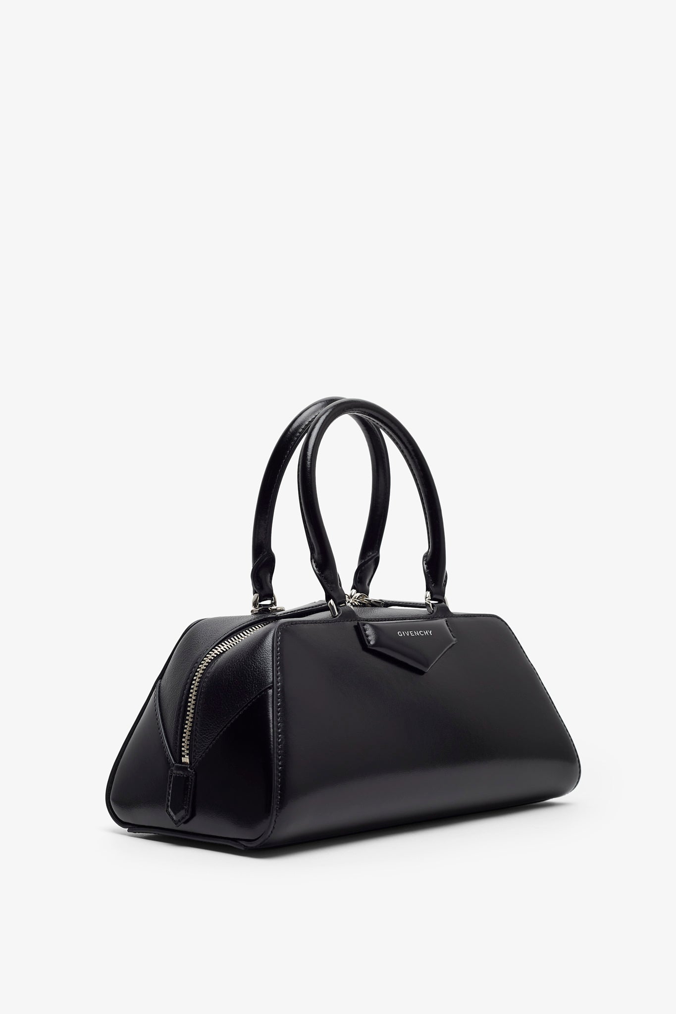 Antigona east west black small bag