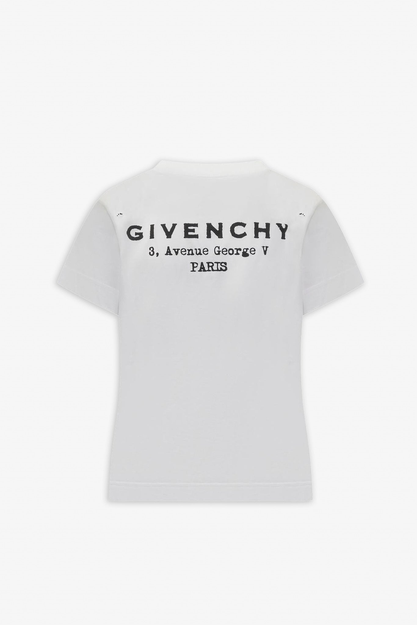 White logo regular t-shirt