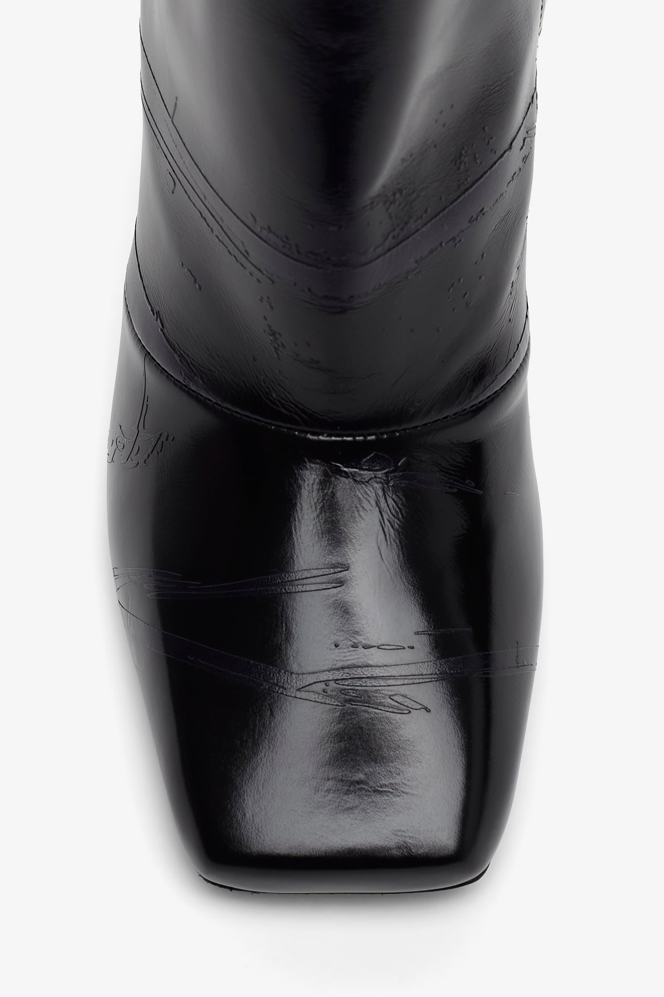 Black 95 zipped ankle boots