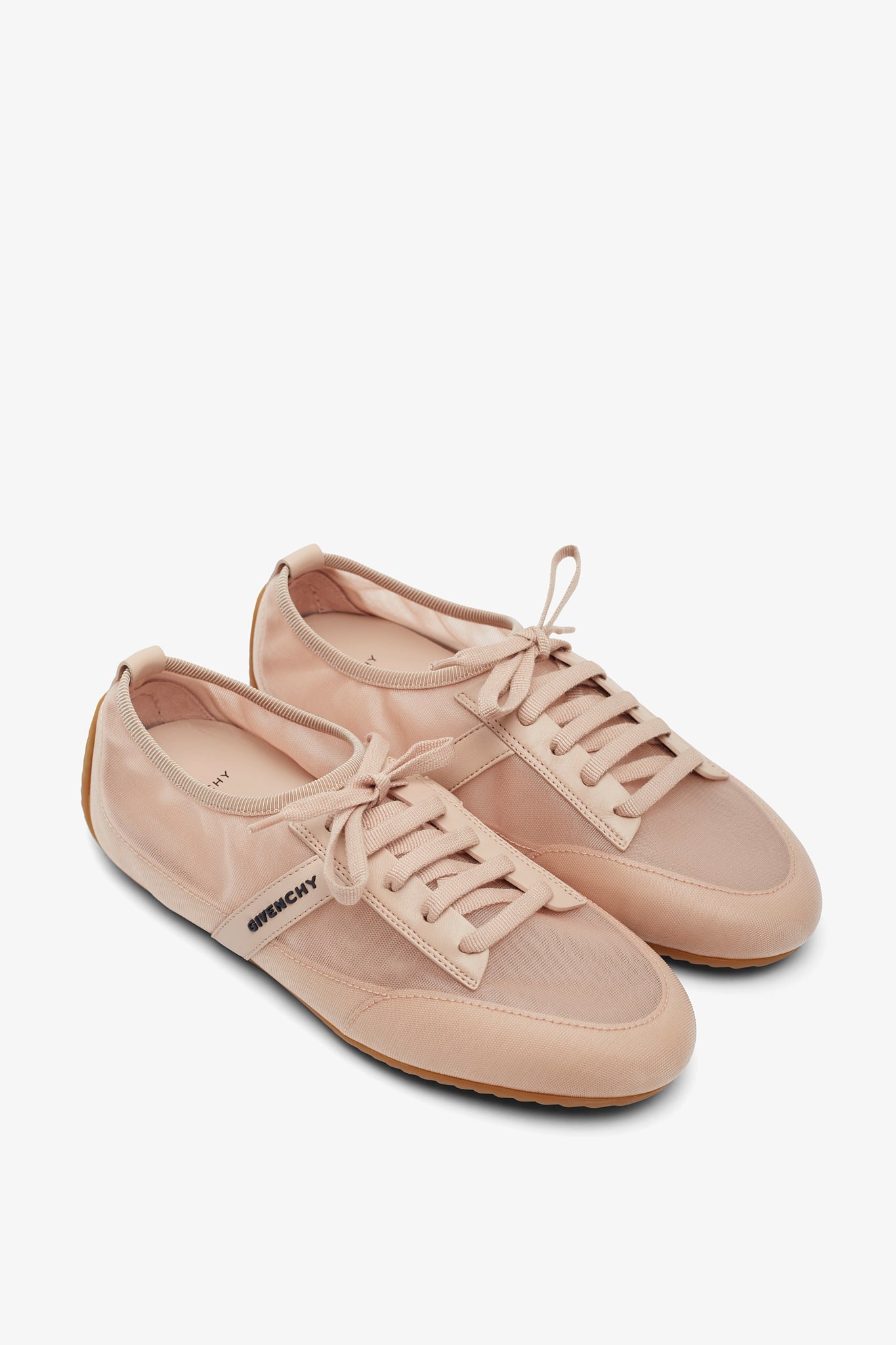 Slim blush sneakers
