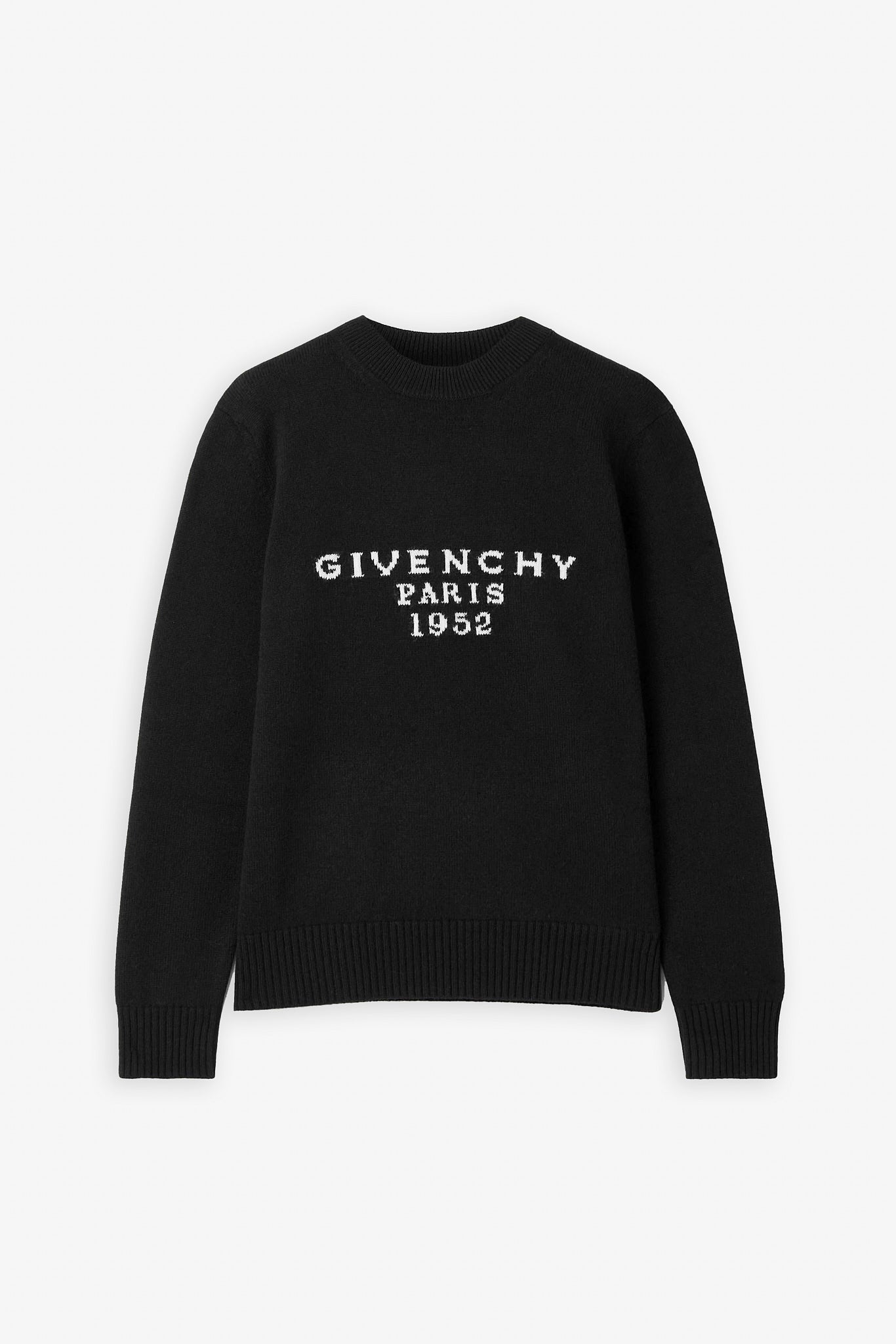 Crew neck black sweater