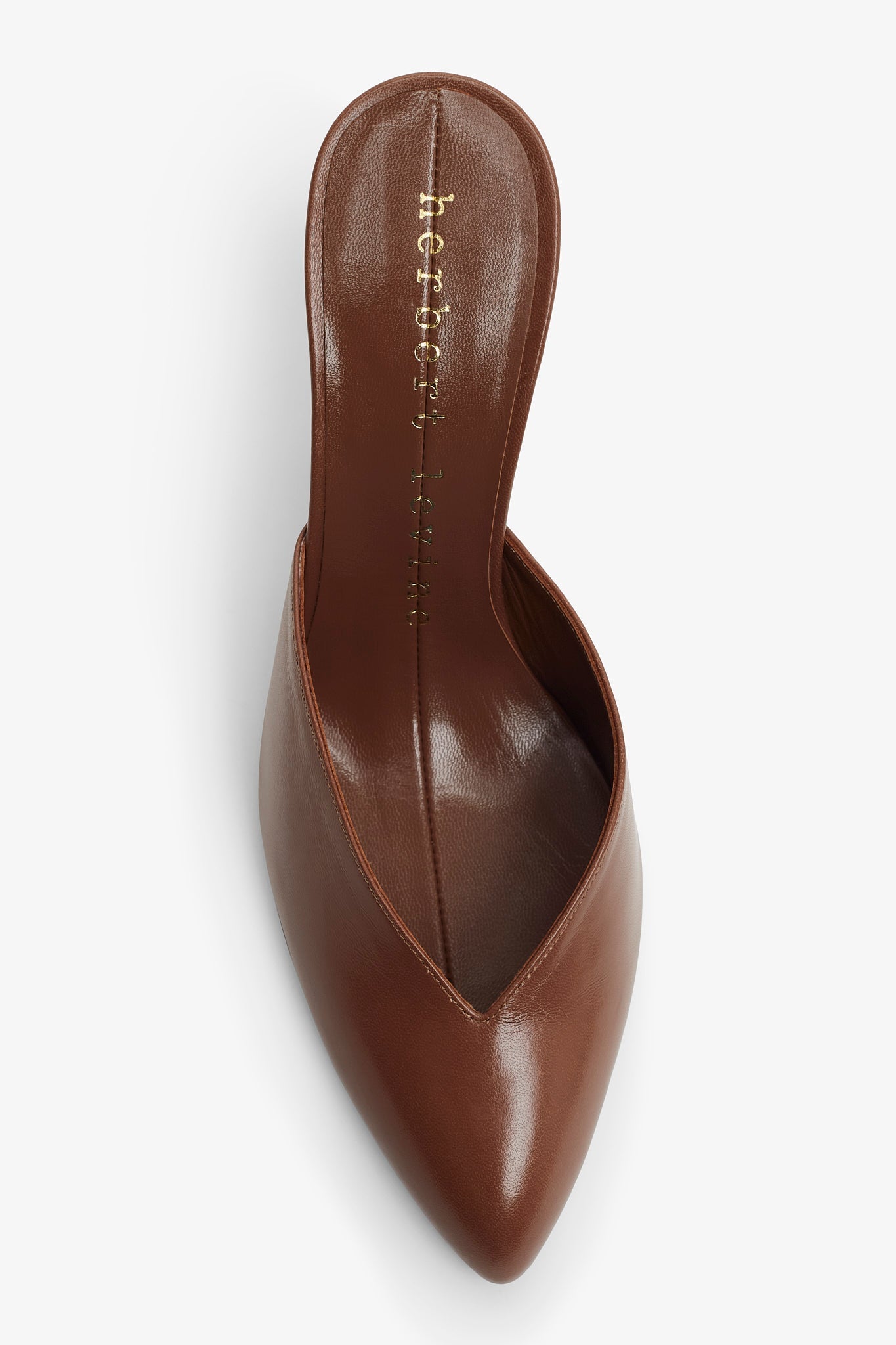 Sitting Pretty 95 brown leather mules