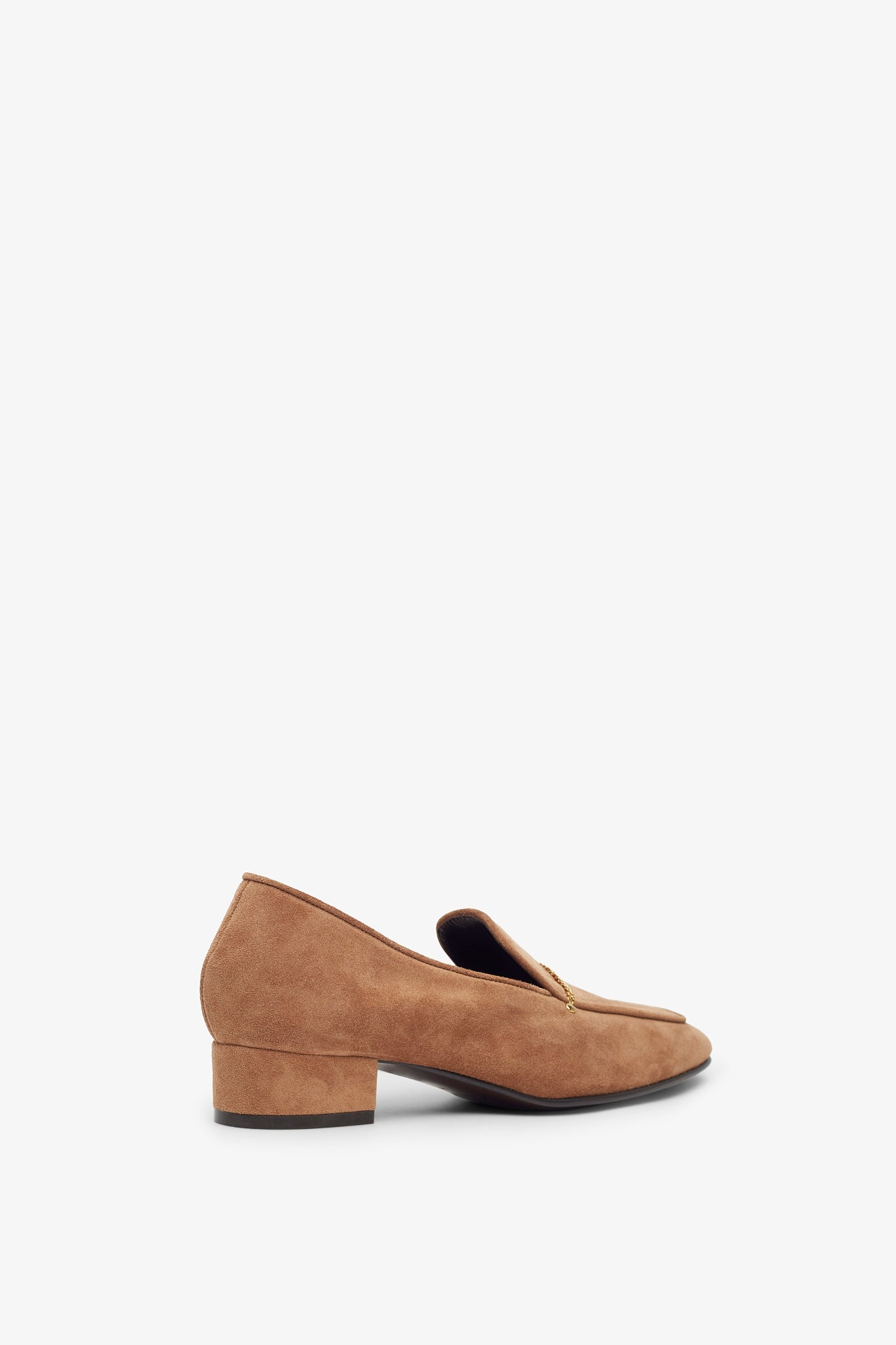 Fair and Square brown suede loafers