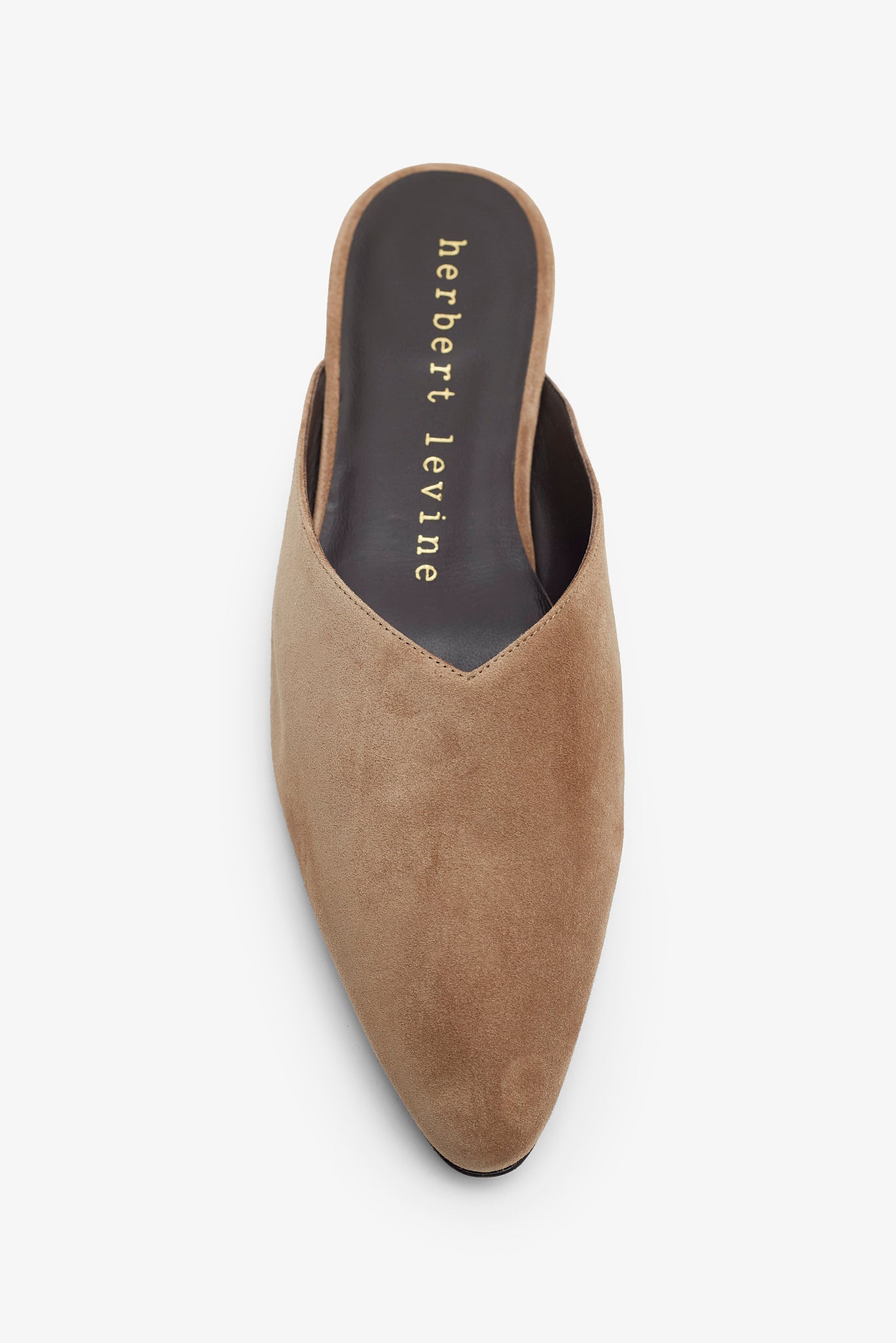 Homebody soft brown suede slide sandals