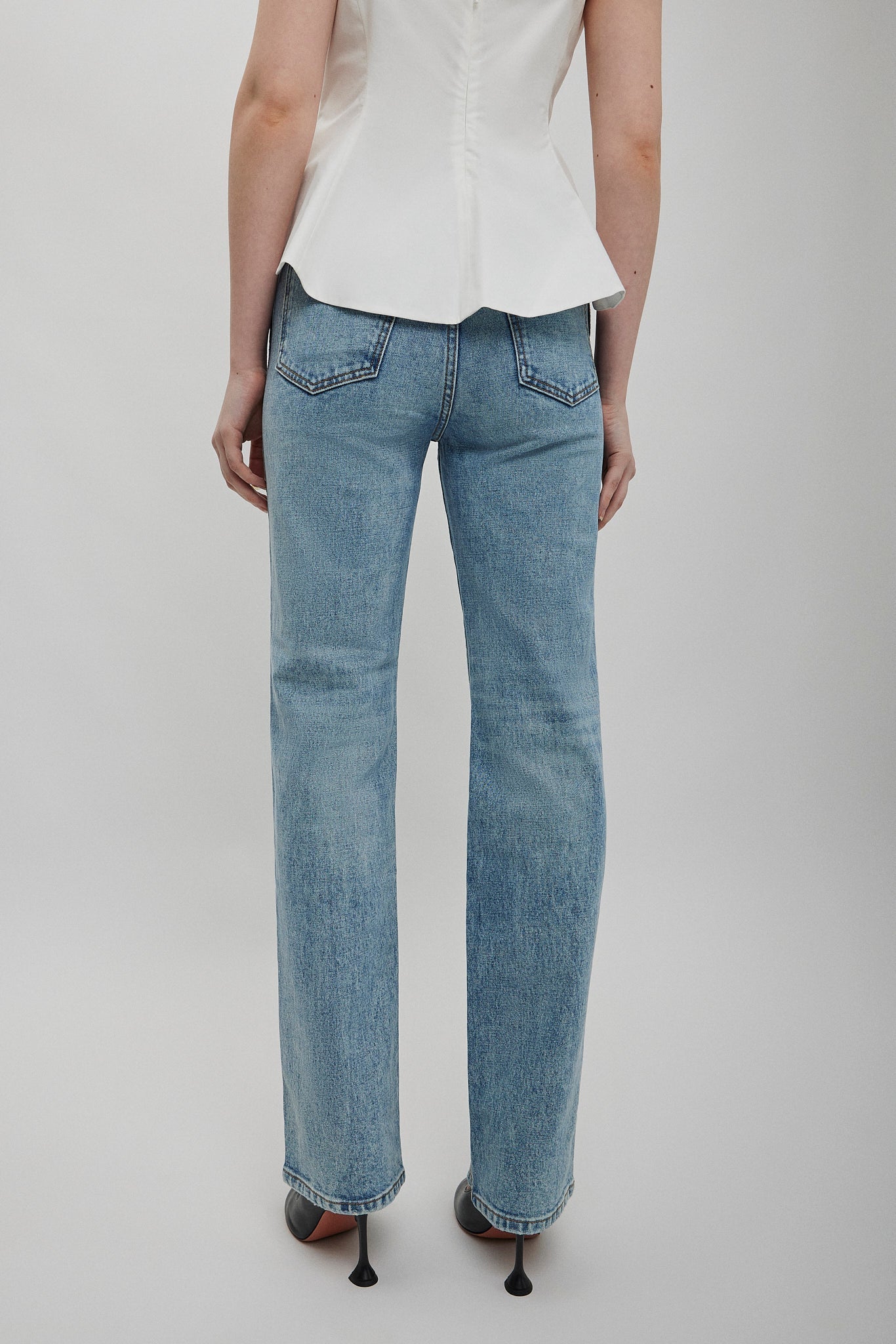 Danielle light blue stretch jeans
