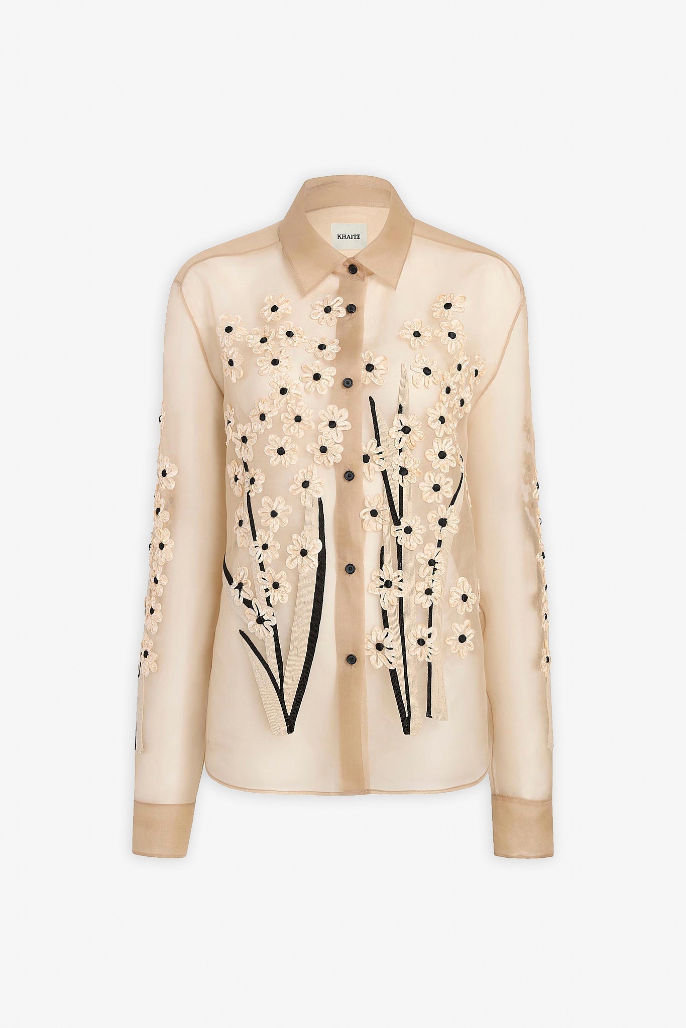Argo floral satin blouse