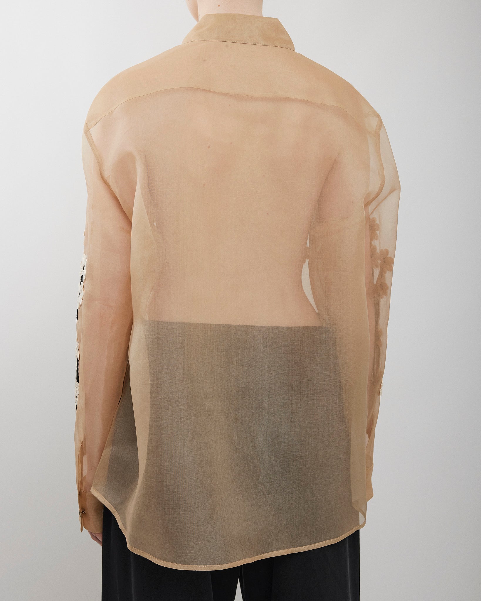 Argo floral satin blouse