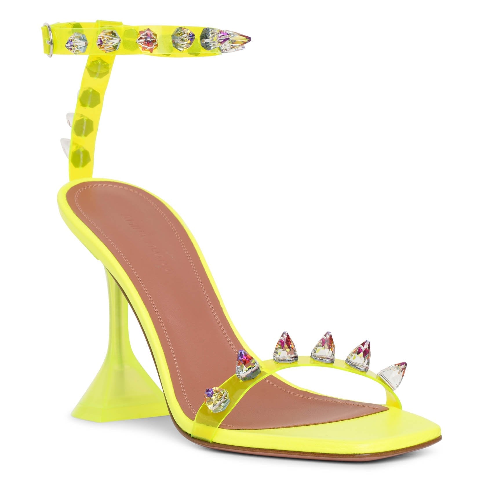 Julia embellished pvc sandals