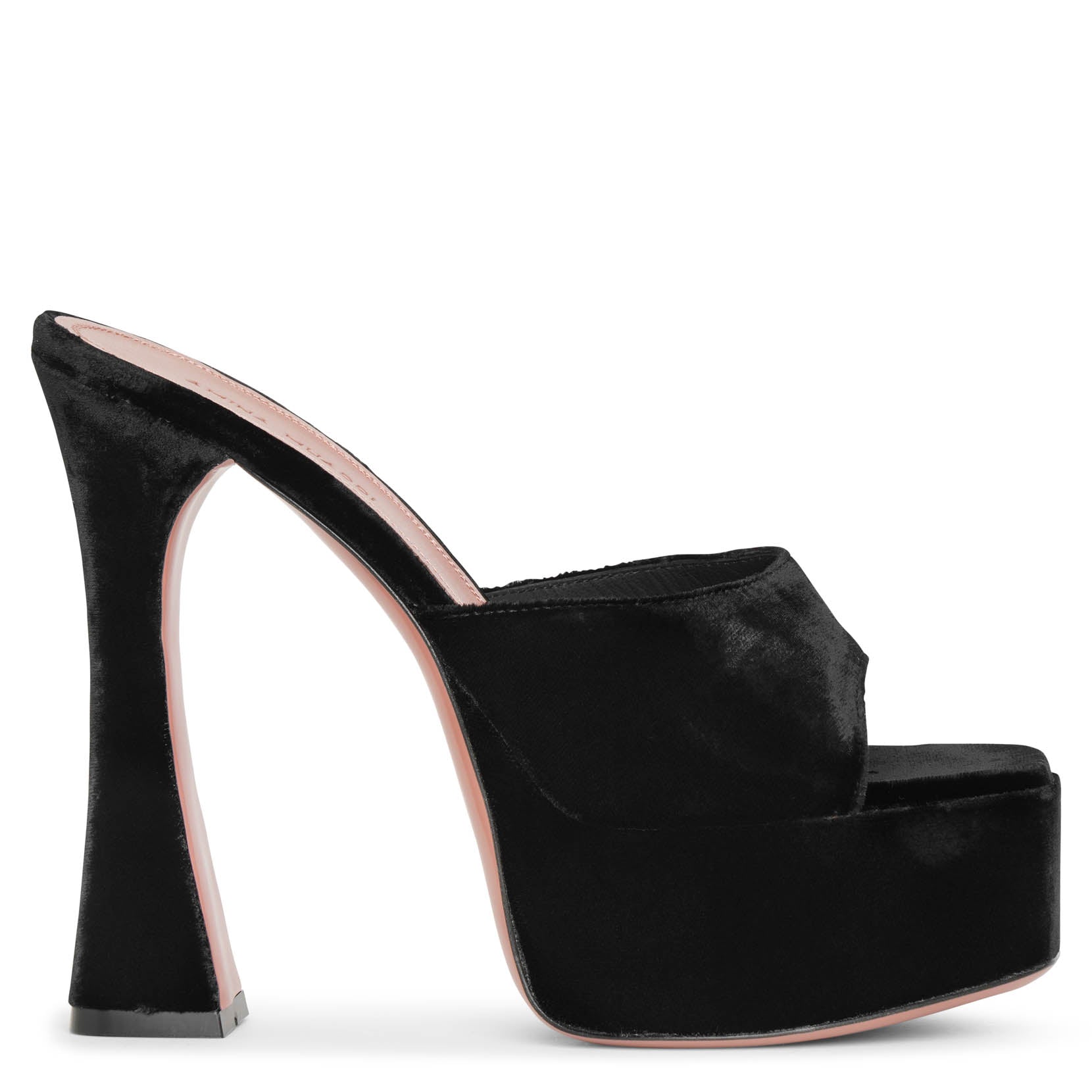 Dalida velvet mule sandals