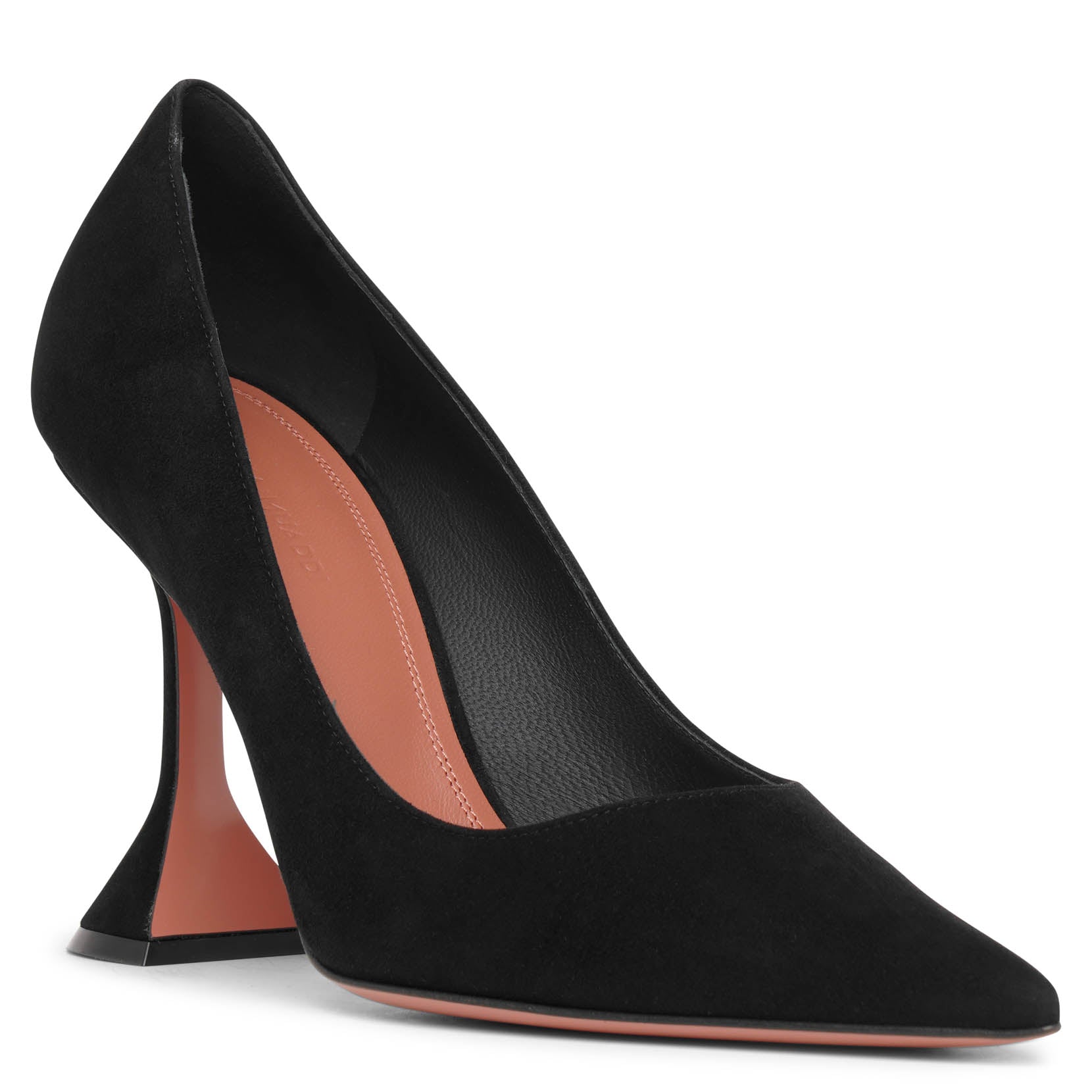Ami 95 black suede pumps