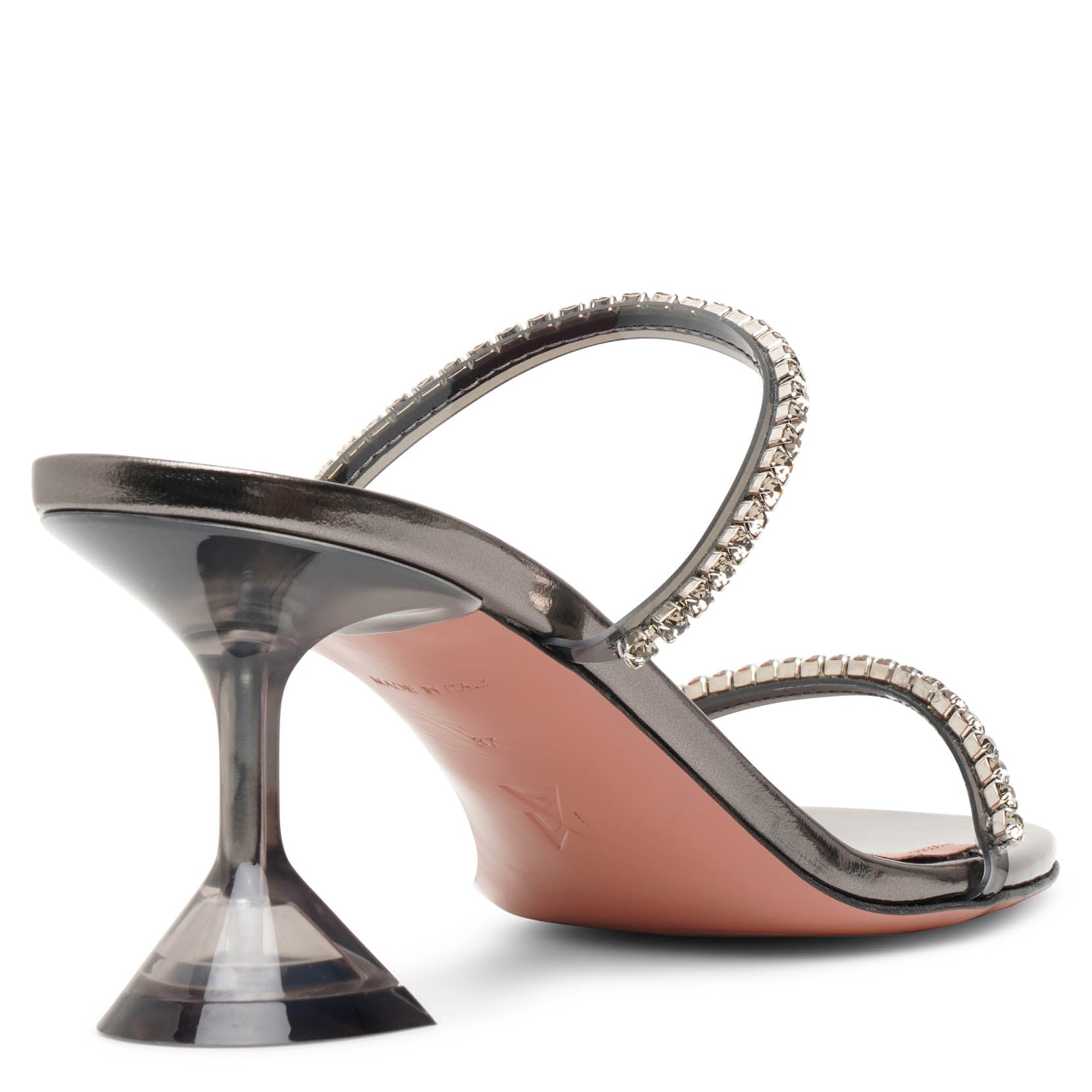 Gilda 70 dark grey sandals