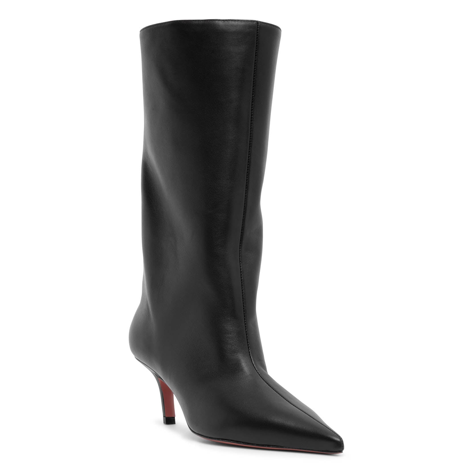 Fiona 60 black leather boots
