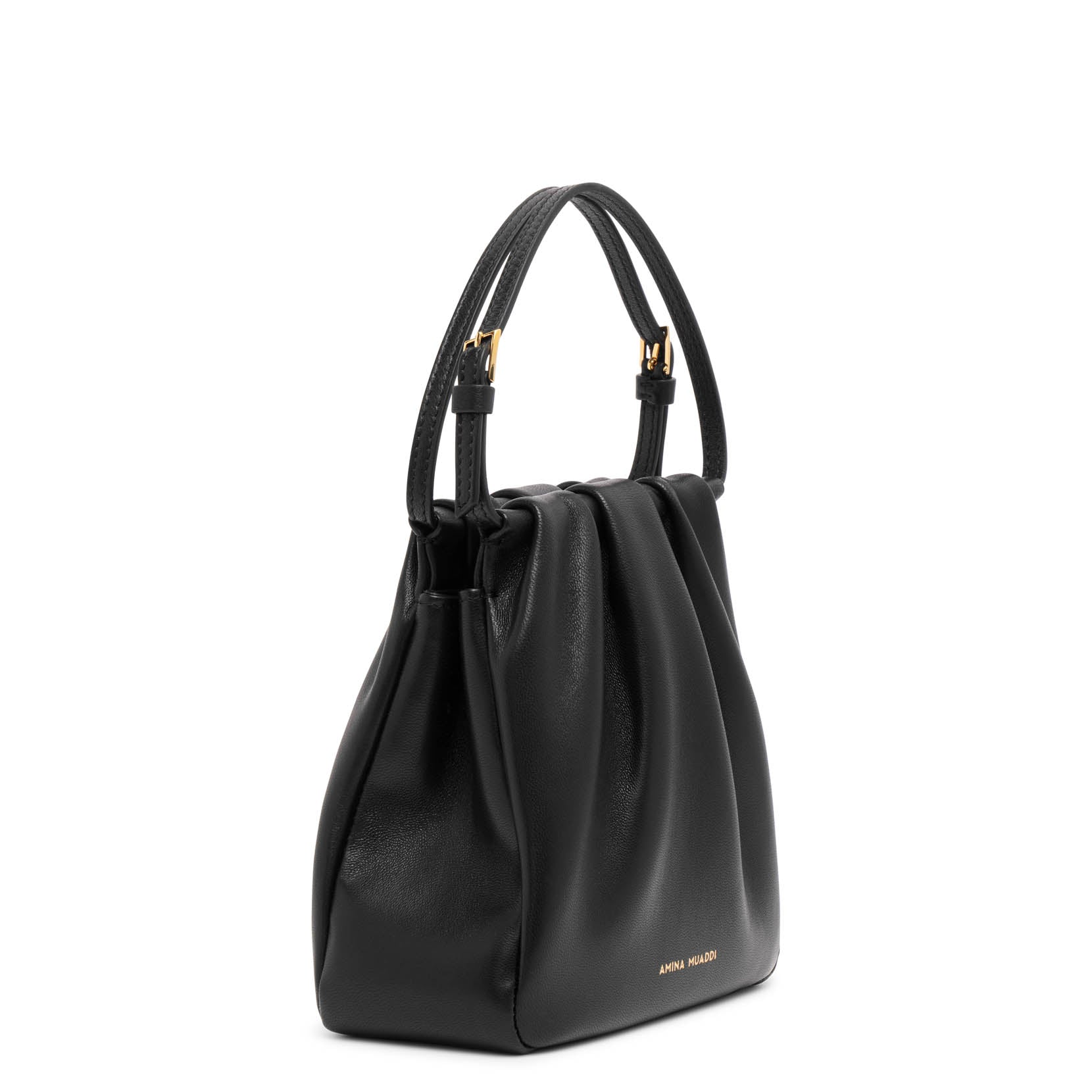 Vittoria black leather bag