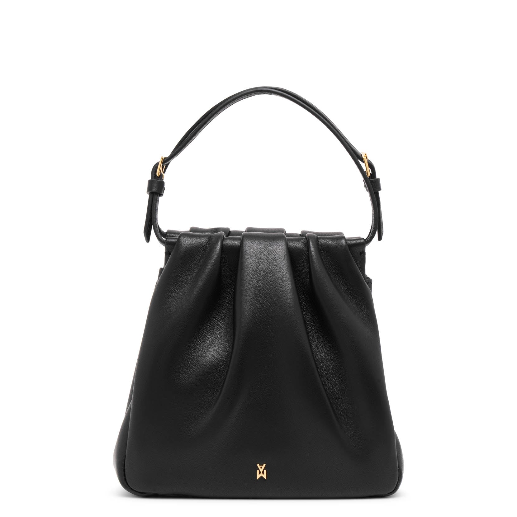 Vittoria black leather bag