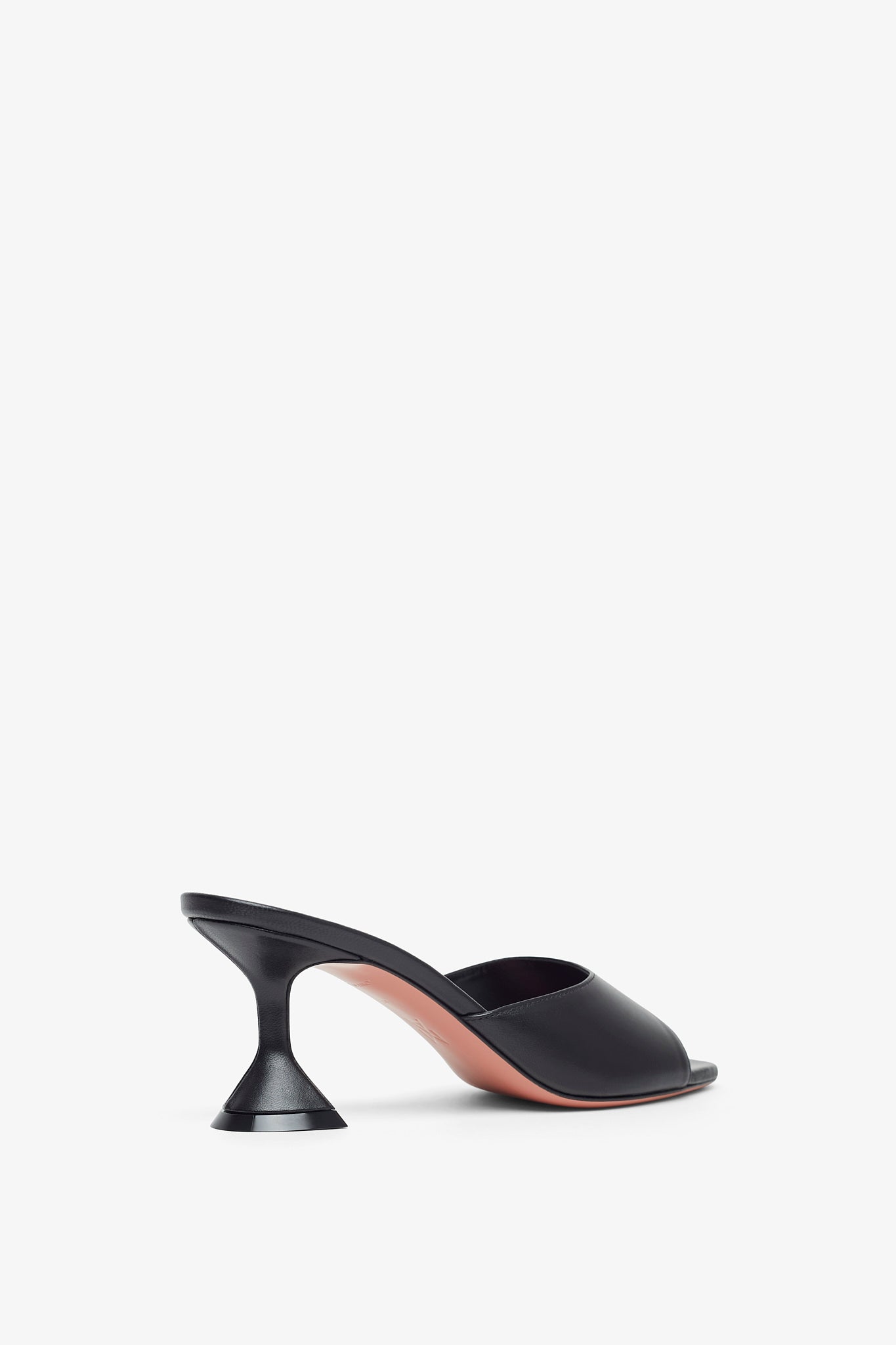 Lupita Slipper 70 black leather mules