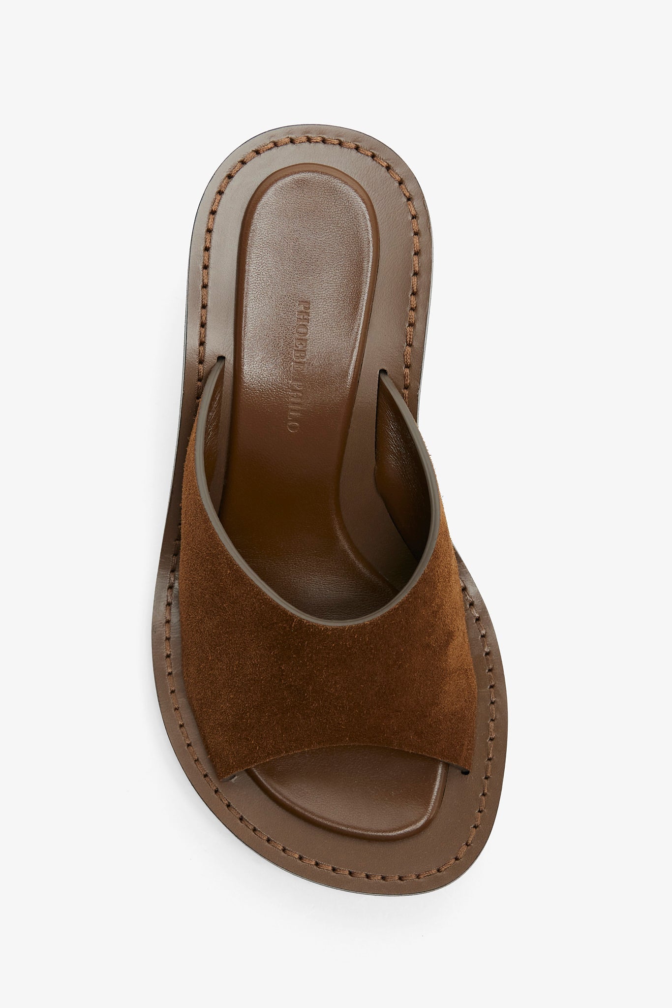 Strap 95 khaki mules