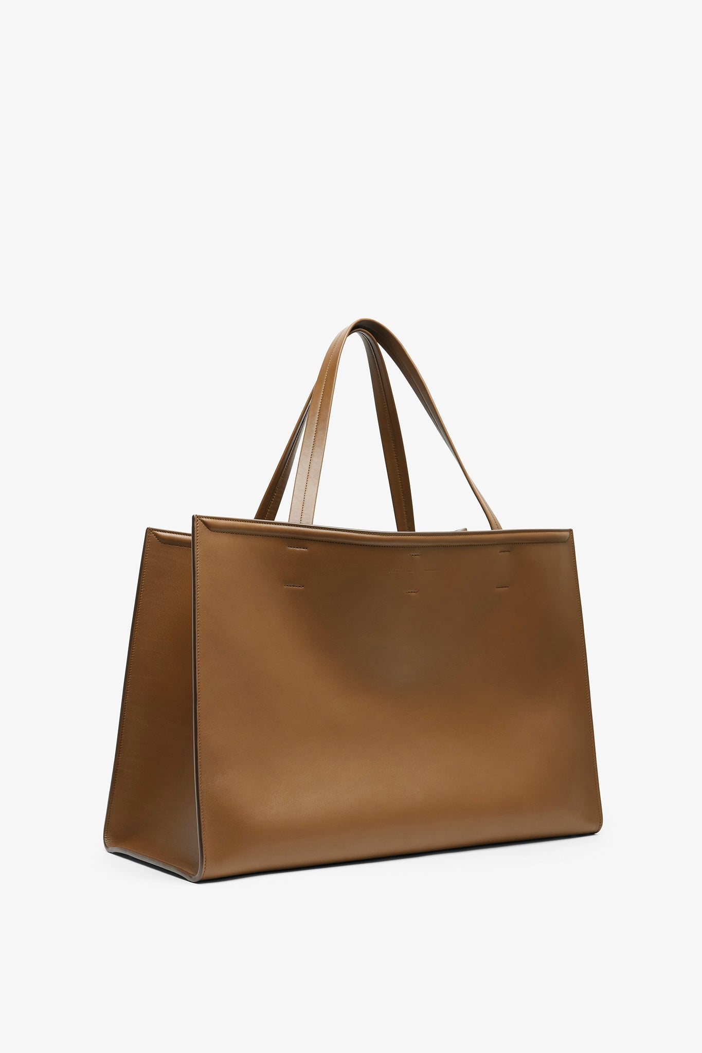 Slouch large khaki tote bag