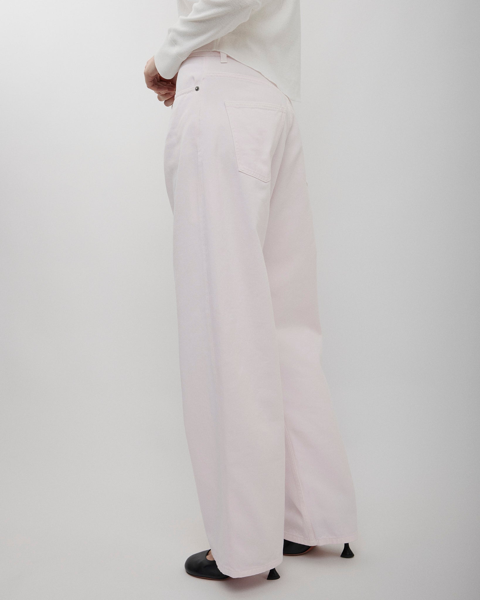 Drop light pink jeans