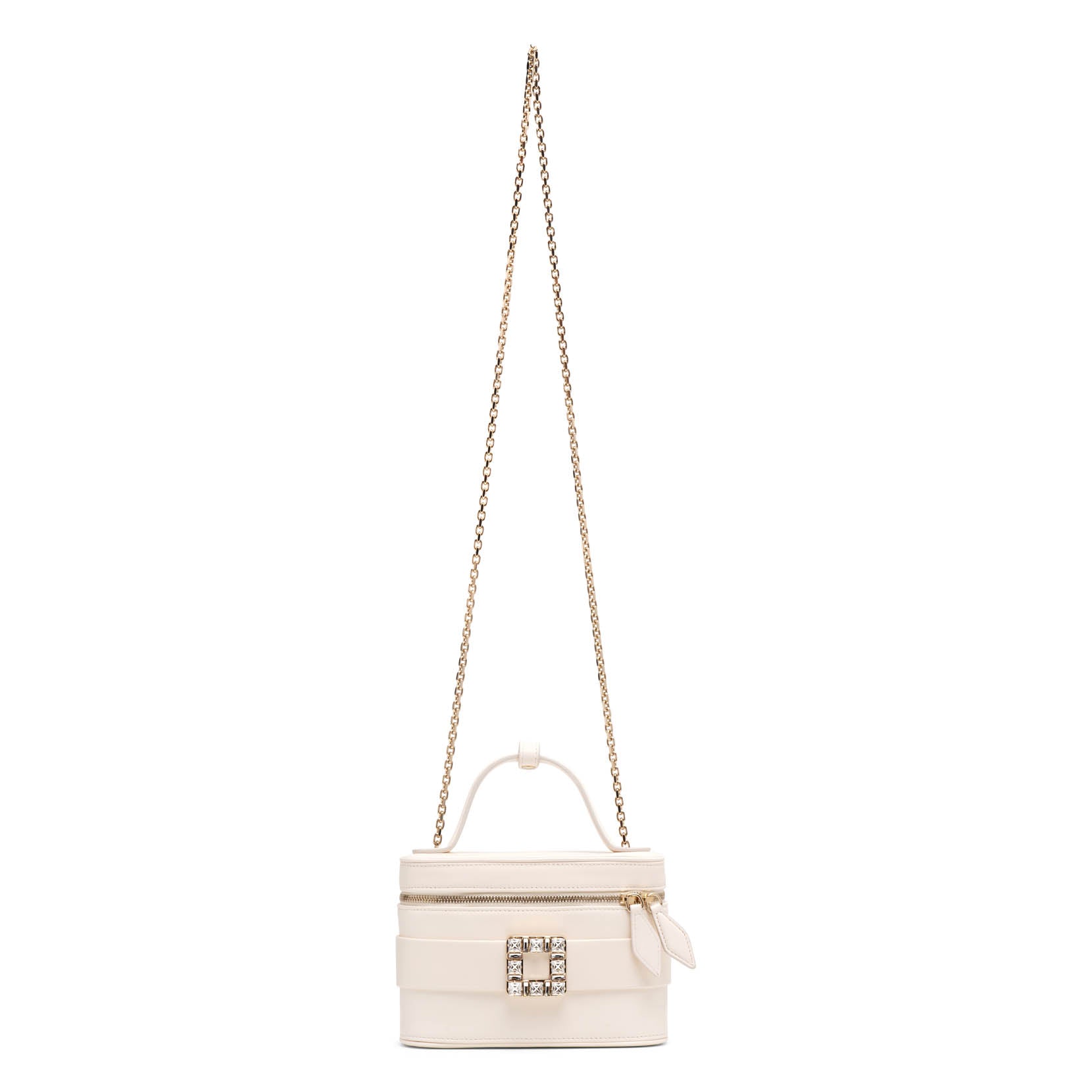Roger Vivier Vanity white micro bag