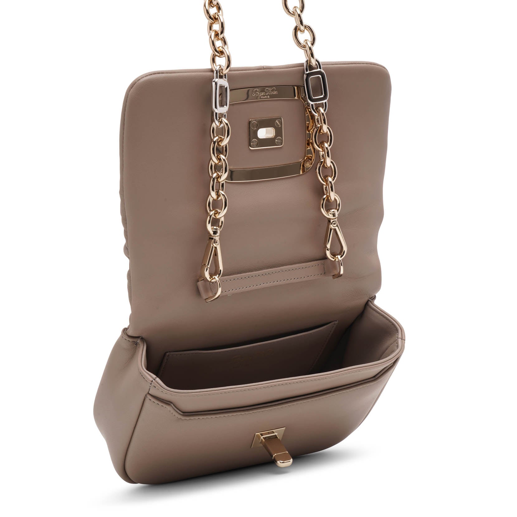 Viv Choc mini beige bag