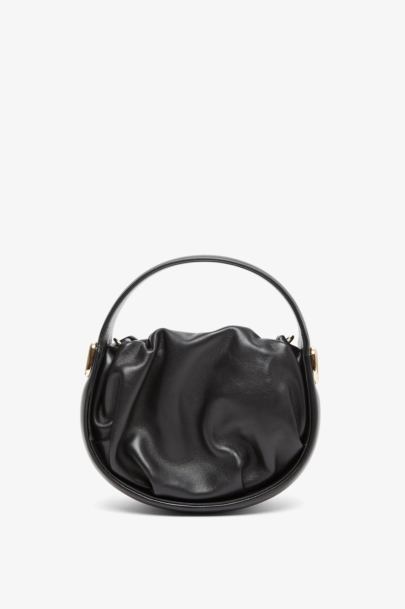 Viv Choc black hobo bag
