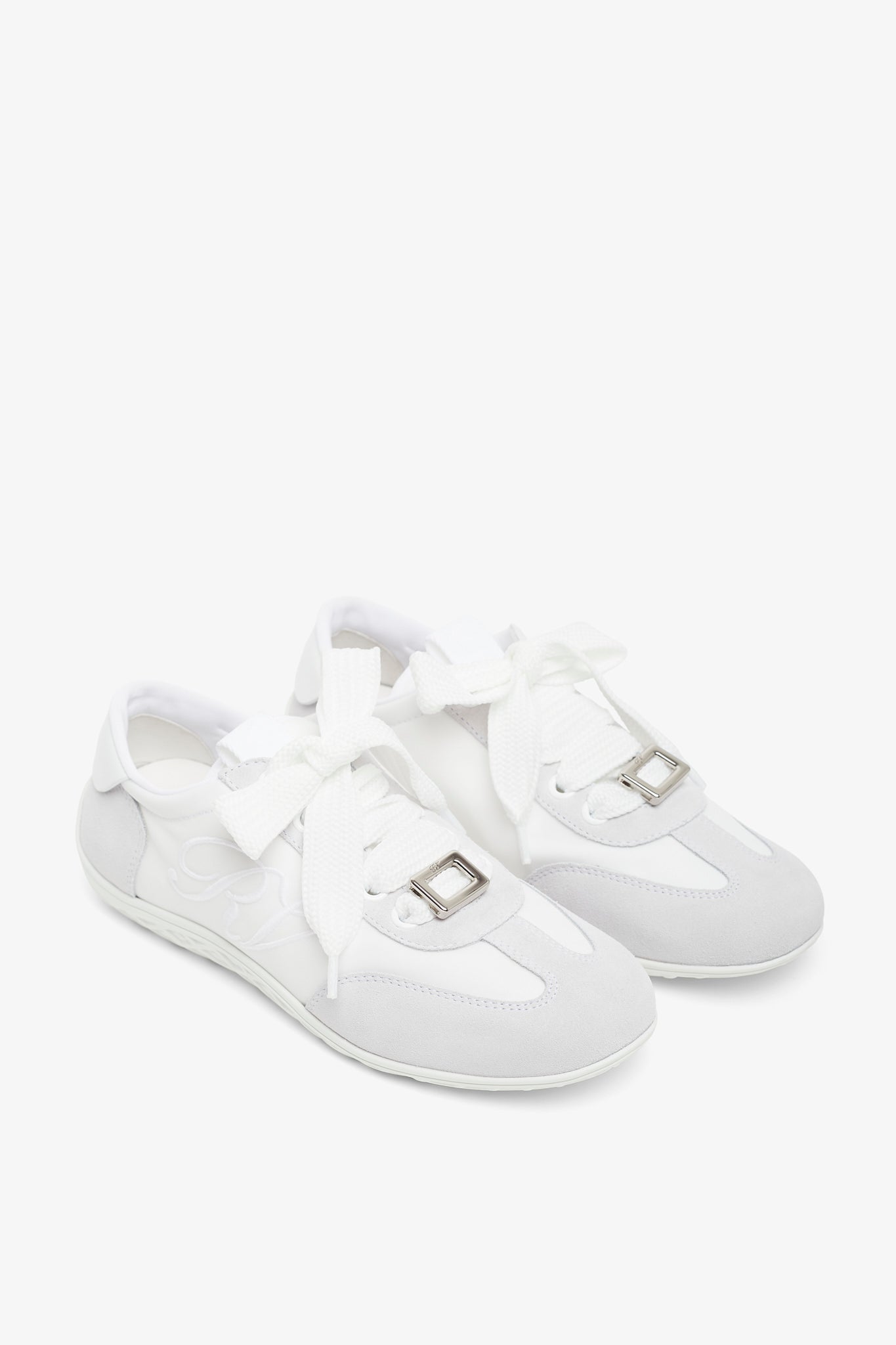 Viv low lace white sneakers