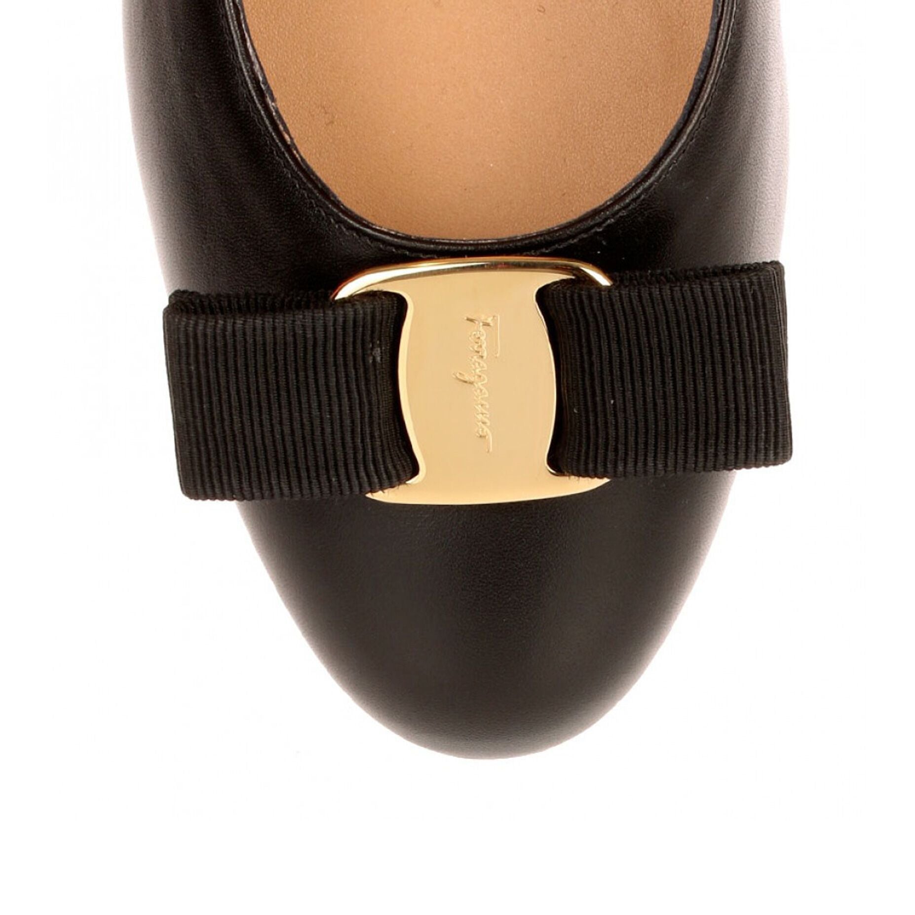 Vara black calf pump