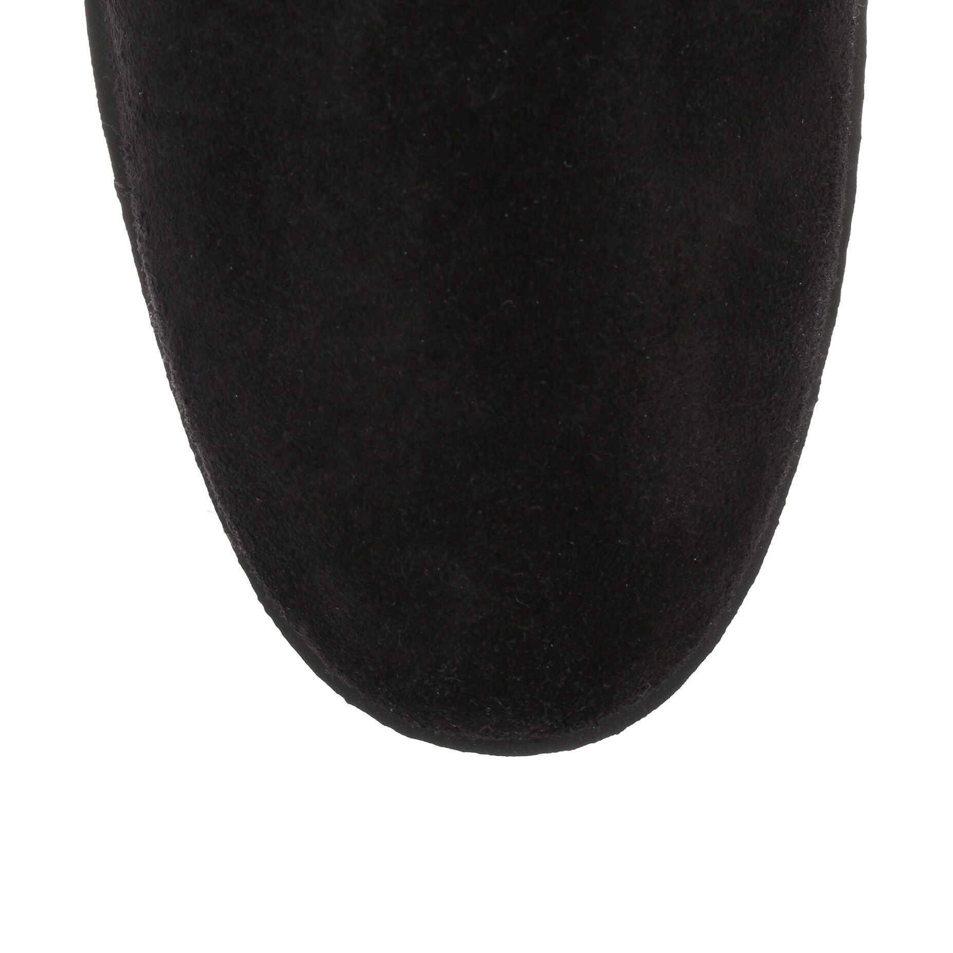 Falcon black suede shearling boot