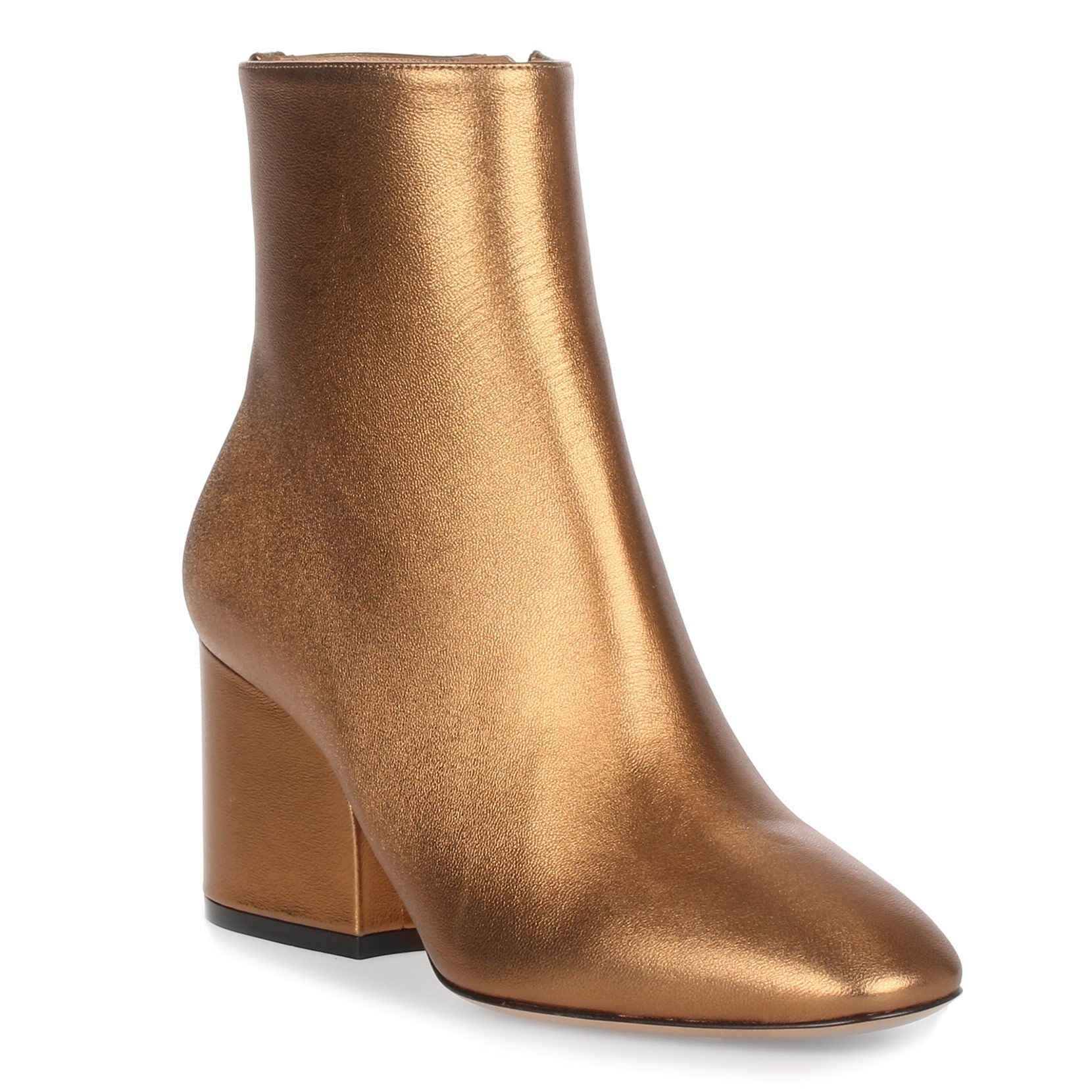 Pisa 70 leather bronze bootie