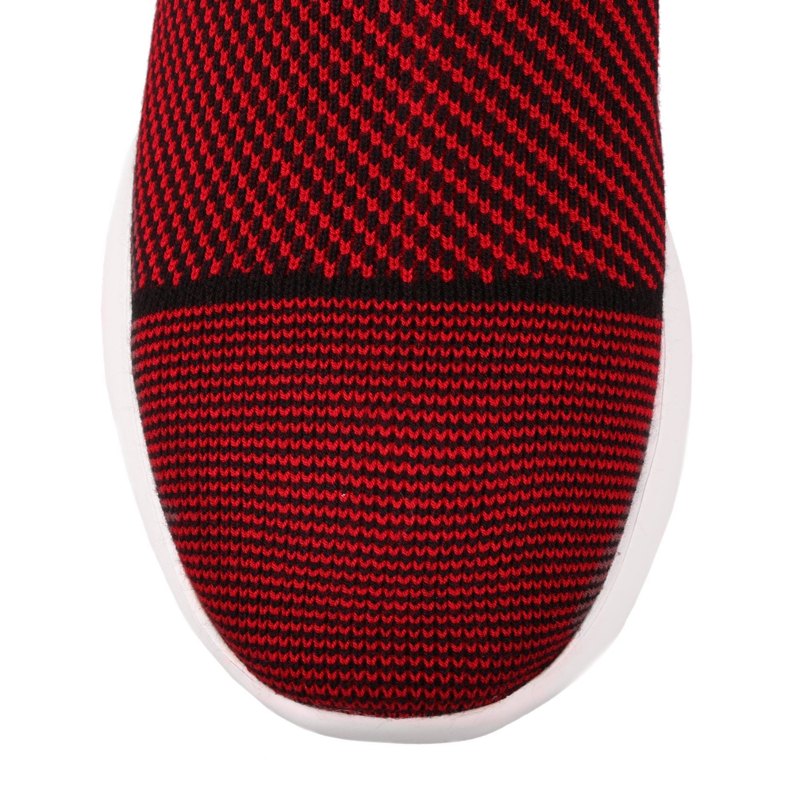 Caprera red stretch sneaker