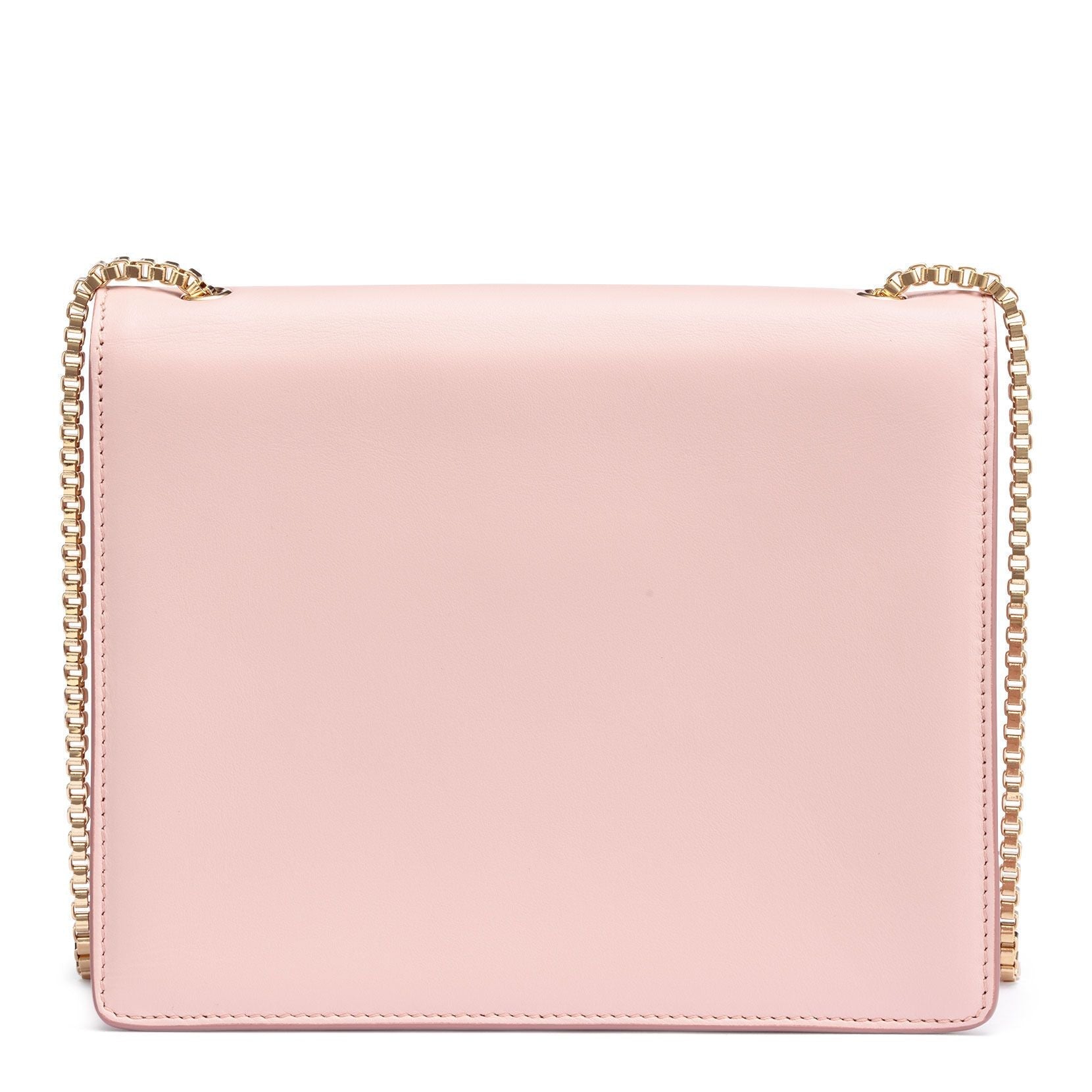 Thalia light pink leather Gancini shoulder bag
