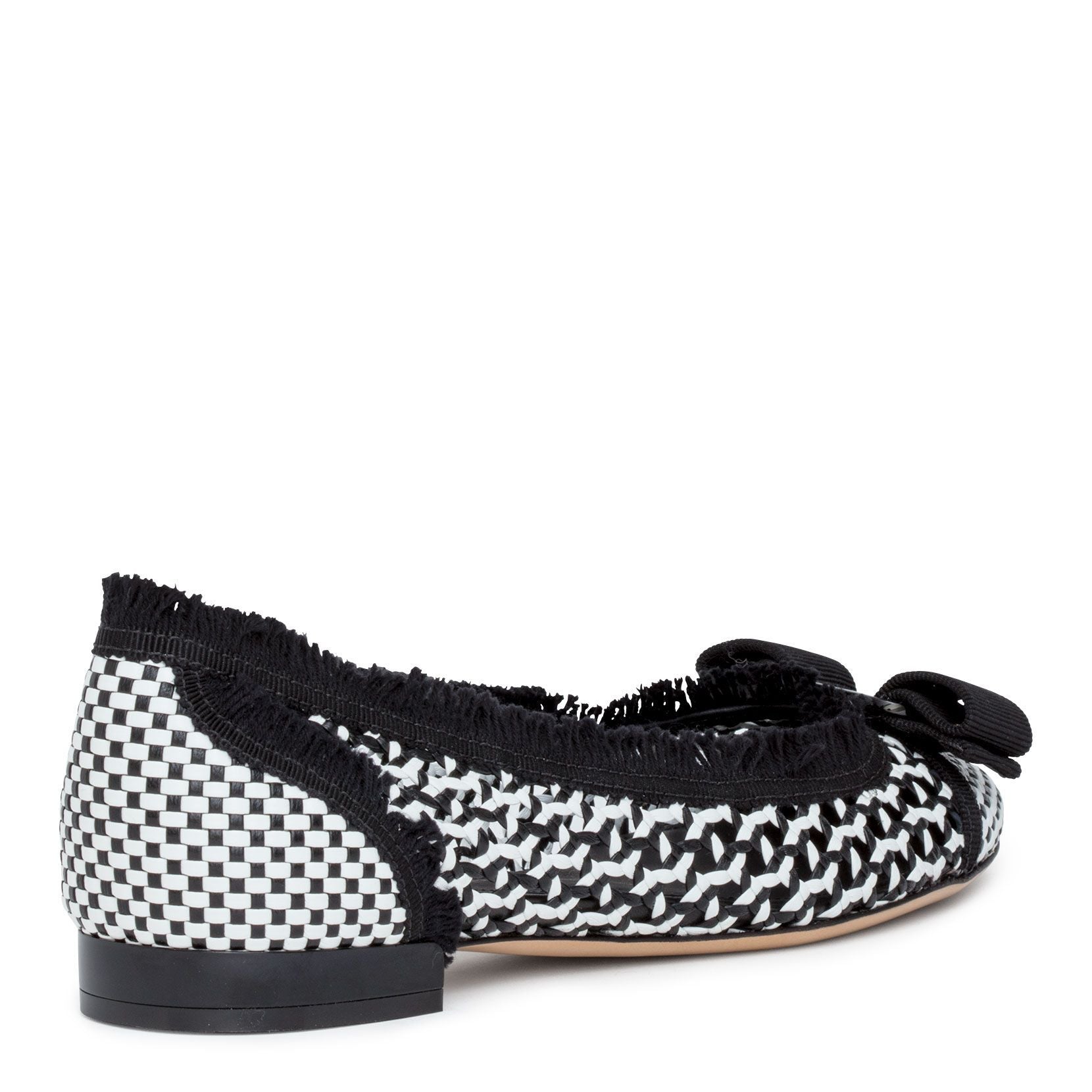 Varina woven monotone ballerinas