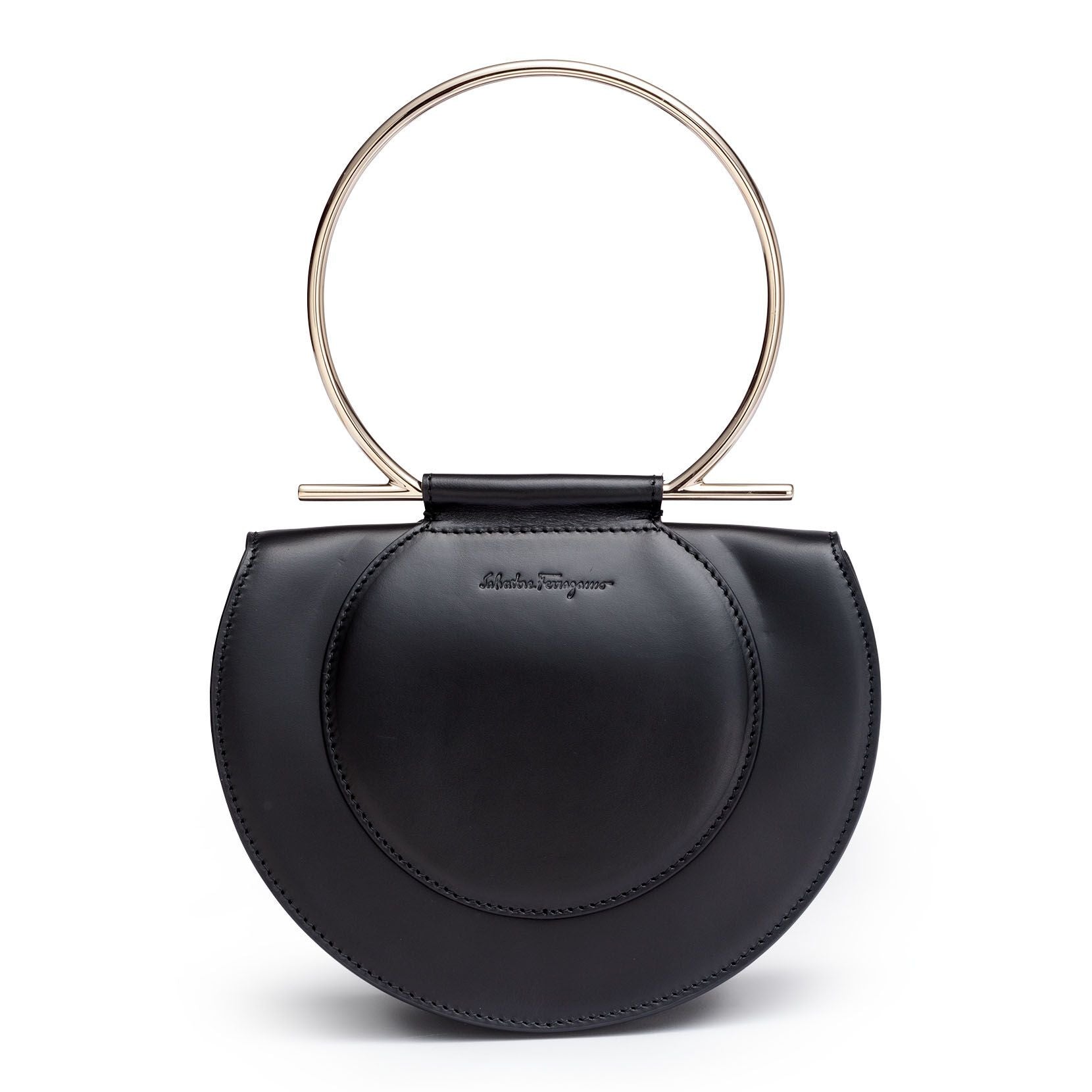 Daphne Gancino black shoulder bag