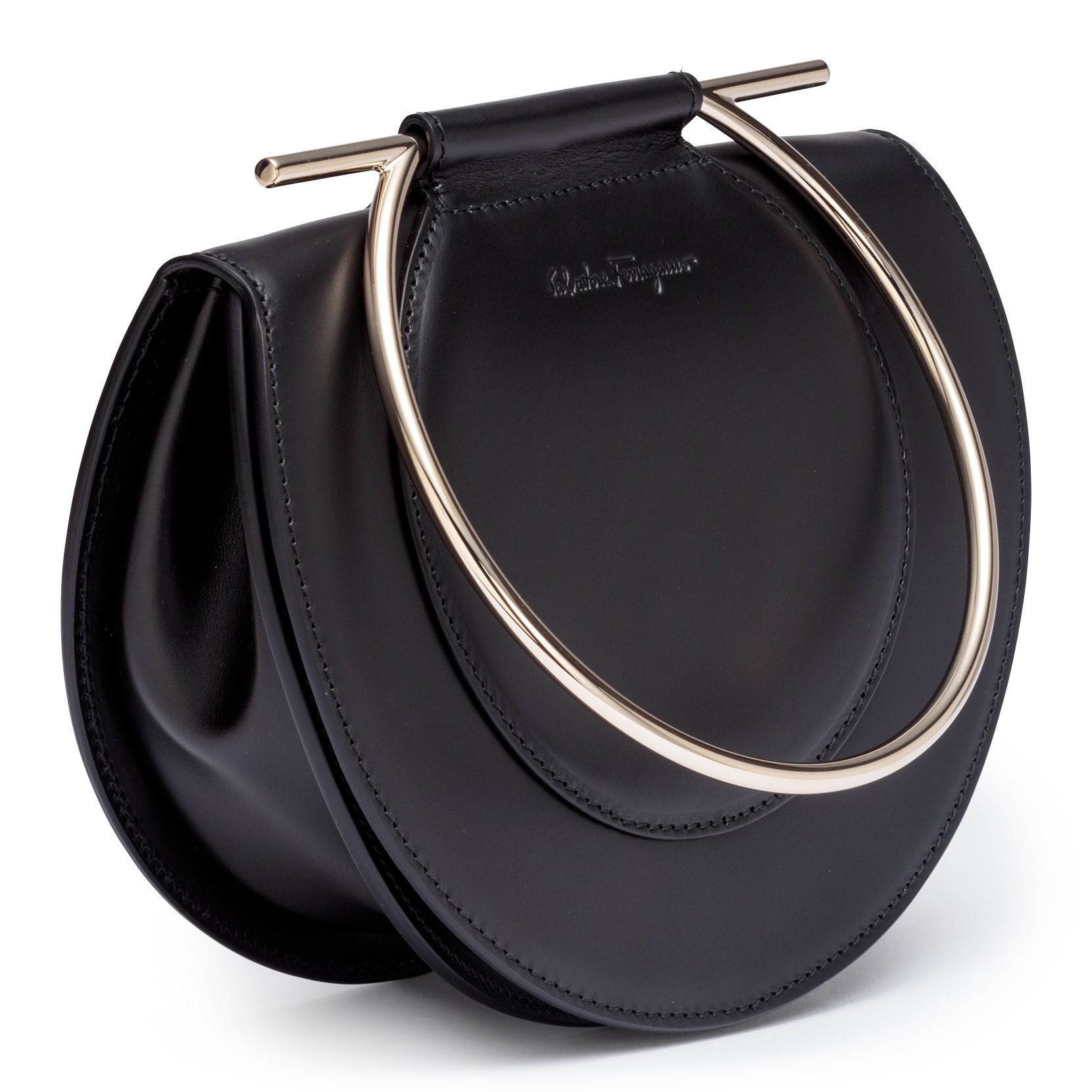 Daphne Gancino black shoulder bag