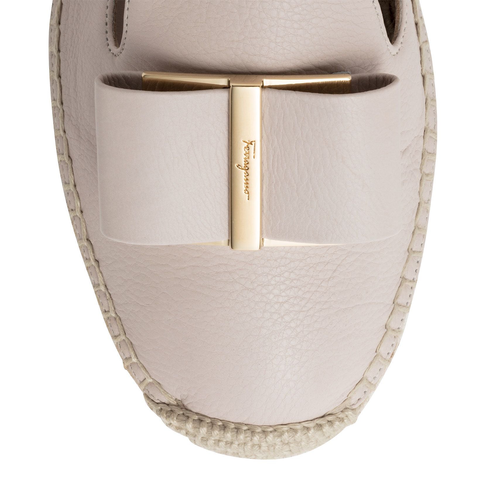 Sannio off-white leather espadrilles