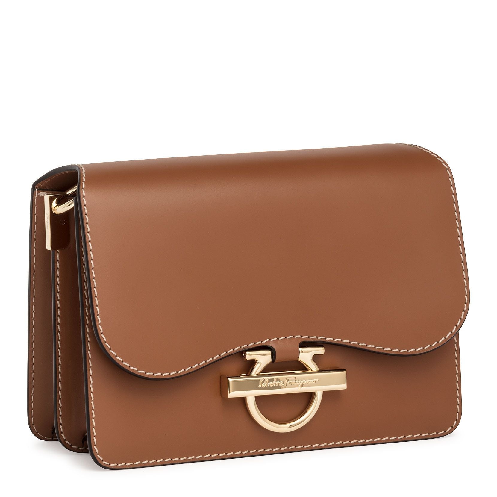 Joanne tan leather shoulder bag