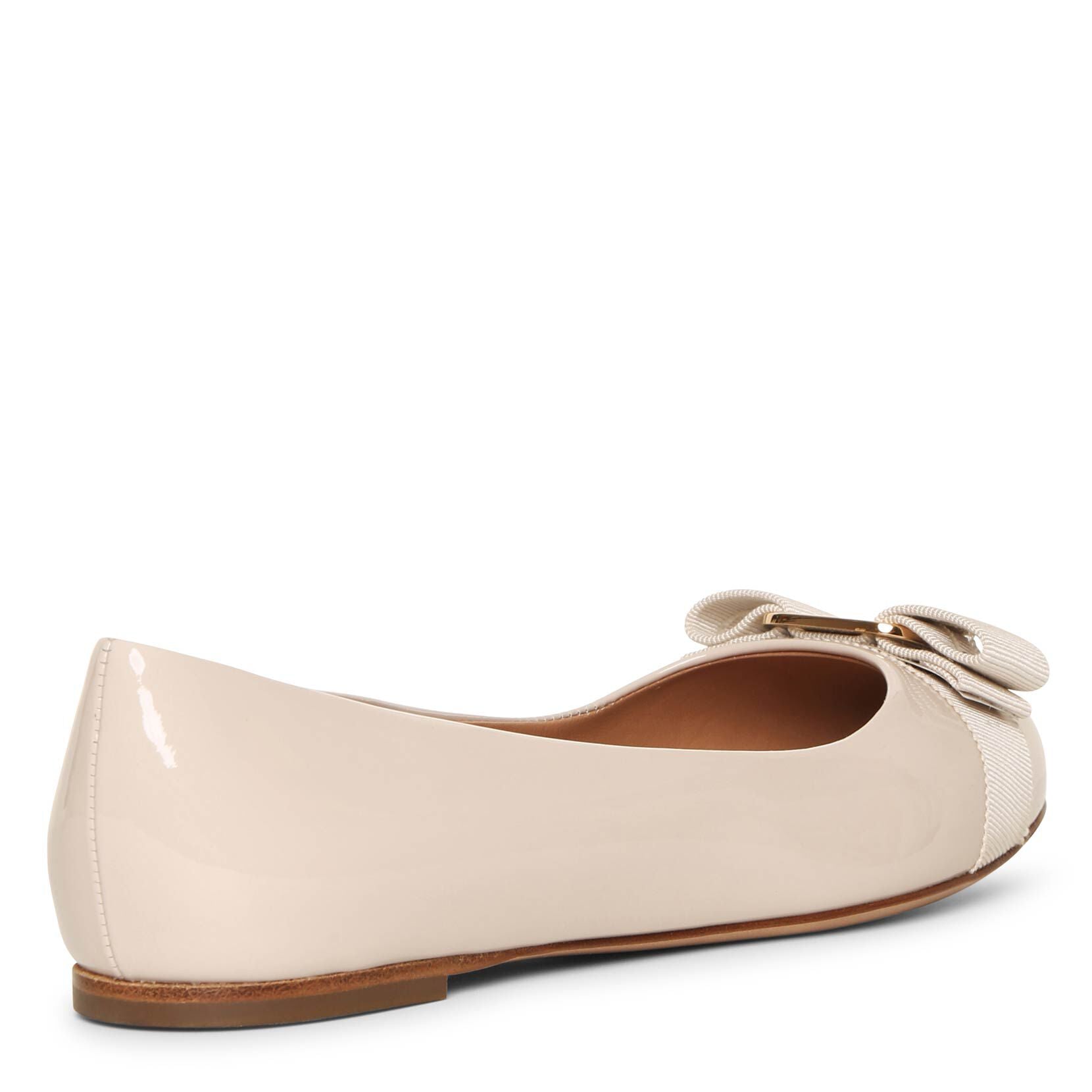 Varina bow patent ballet flat