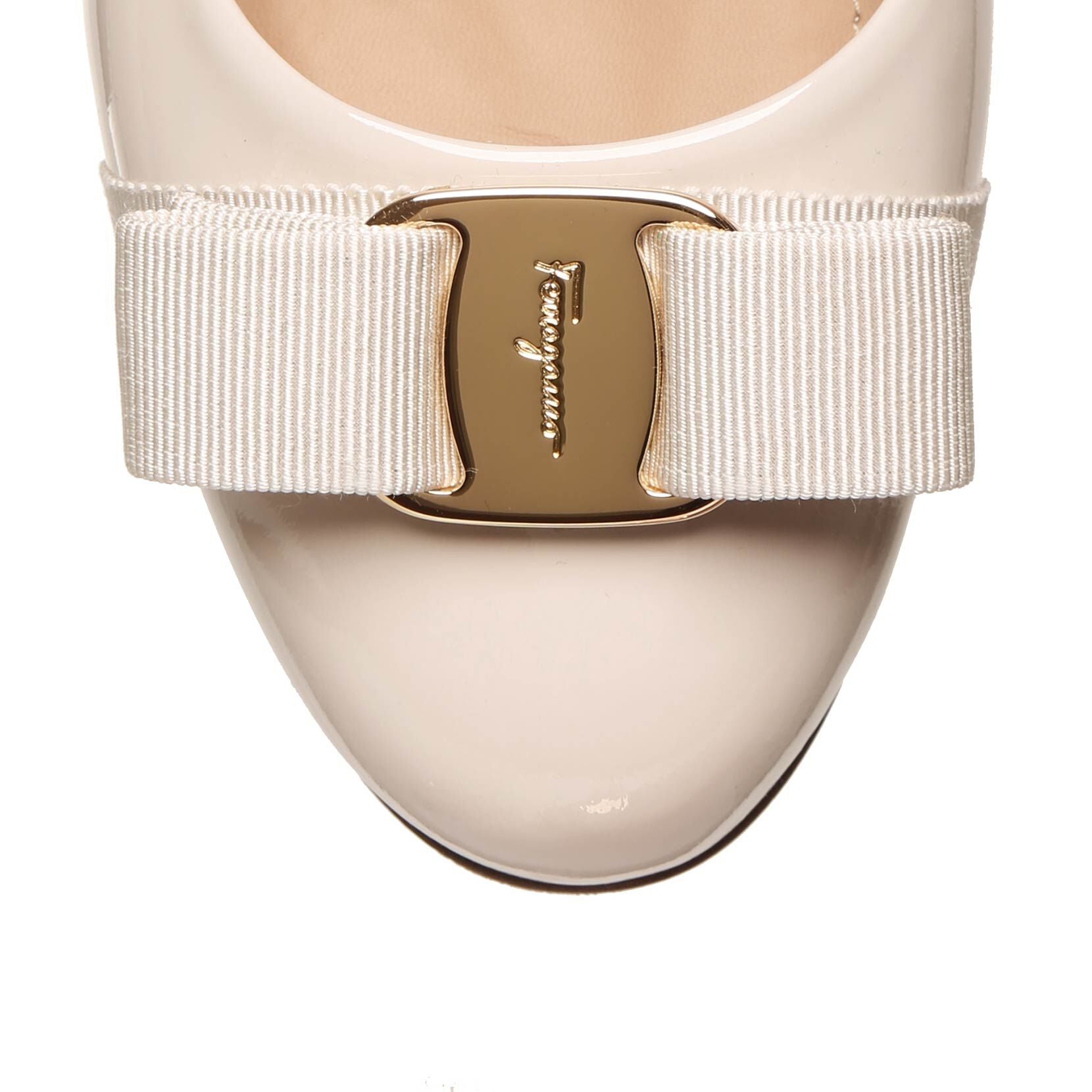 Varina bow patent ballet flat