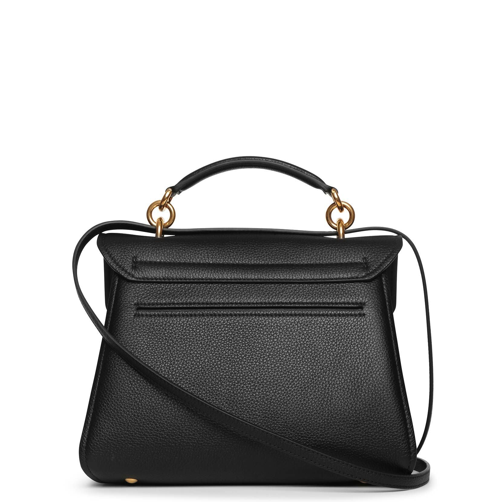 Margot Gancini top handle black bag