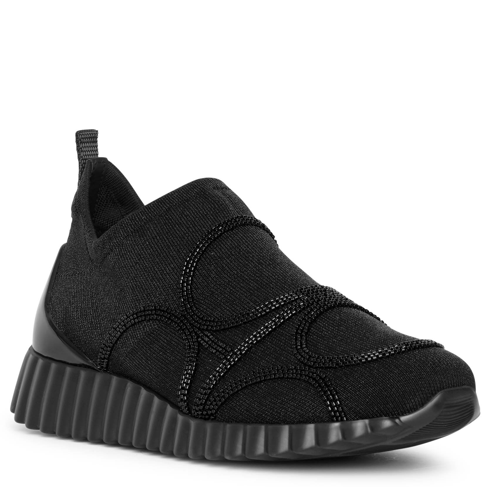 Gancini beaded sneakers