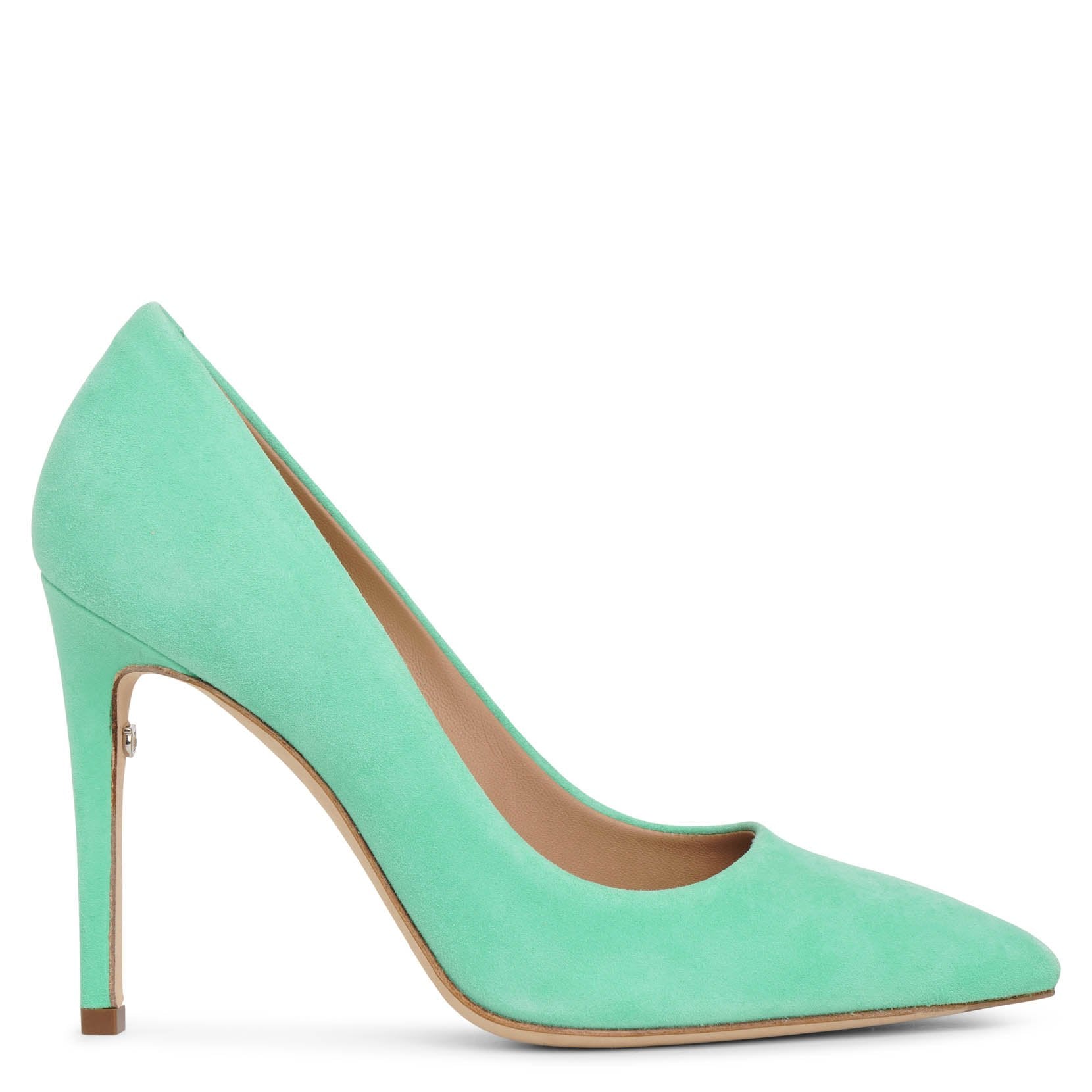 Mint 105 suede pumps