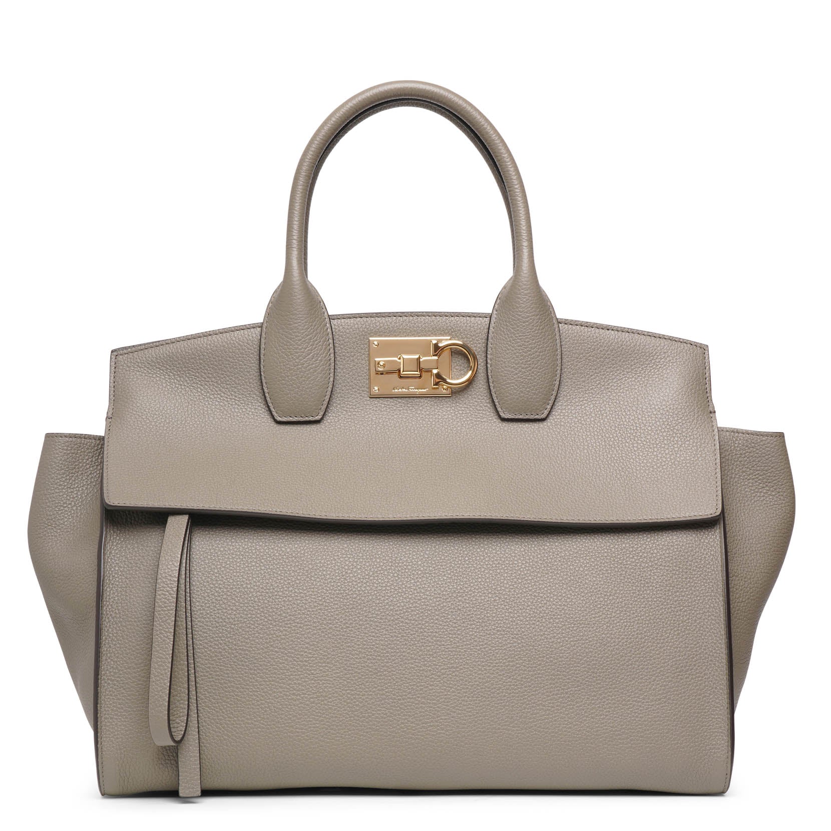 The Studio Soft olive leather bag